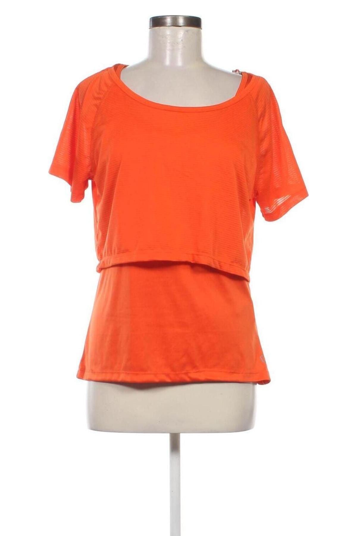 Damen T-Shirt Stooker, Größe M, Farbe Orange, Preis 9,31 €