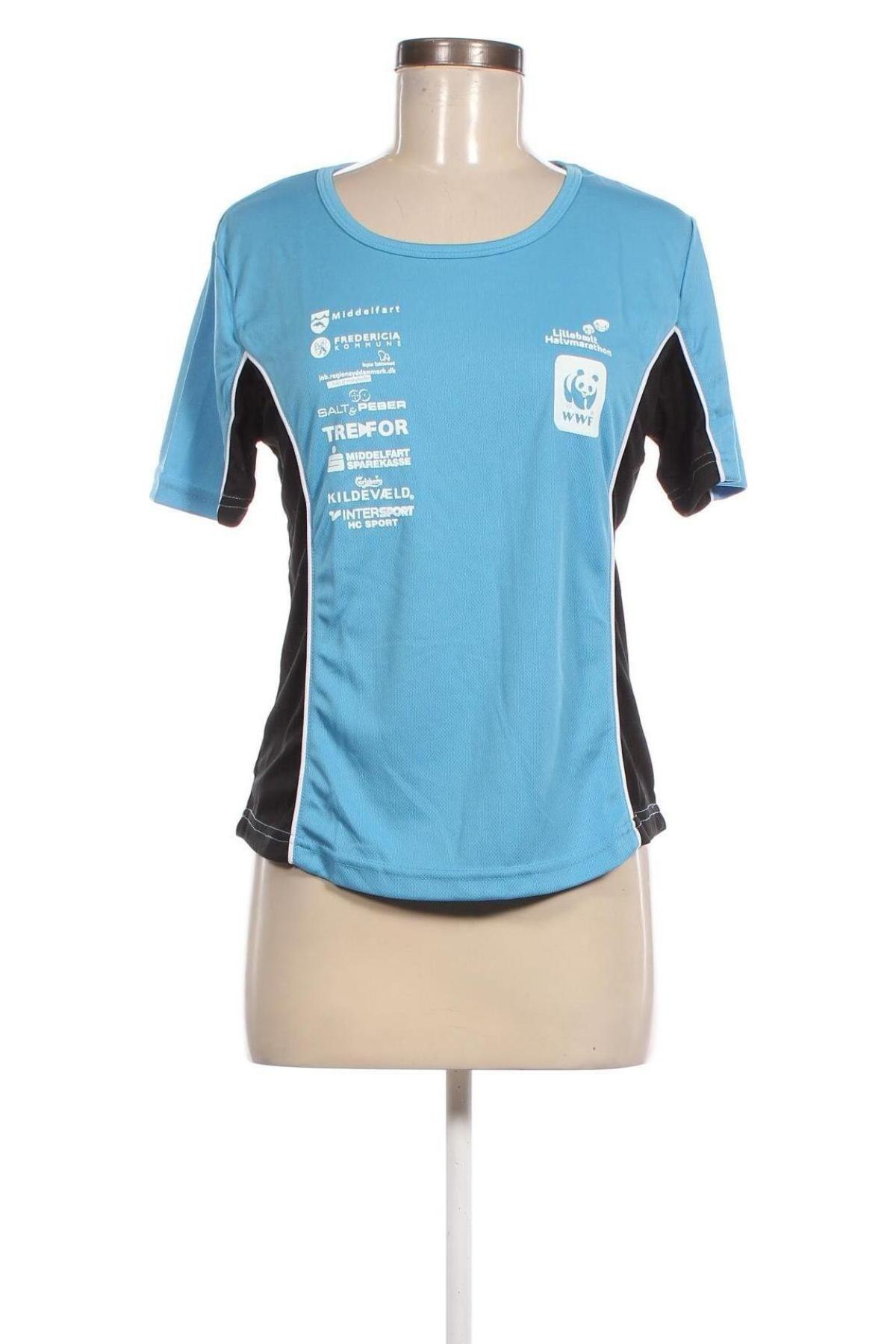 Damen T-Shirt, Größe M, Farbe Blau, Preis € 4,99