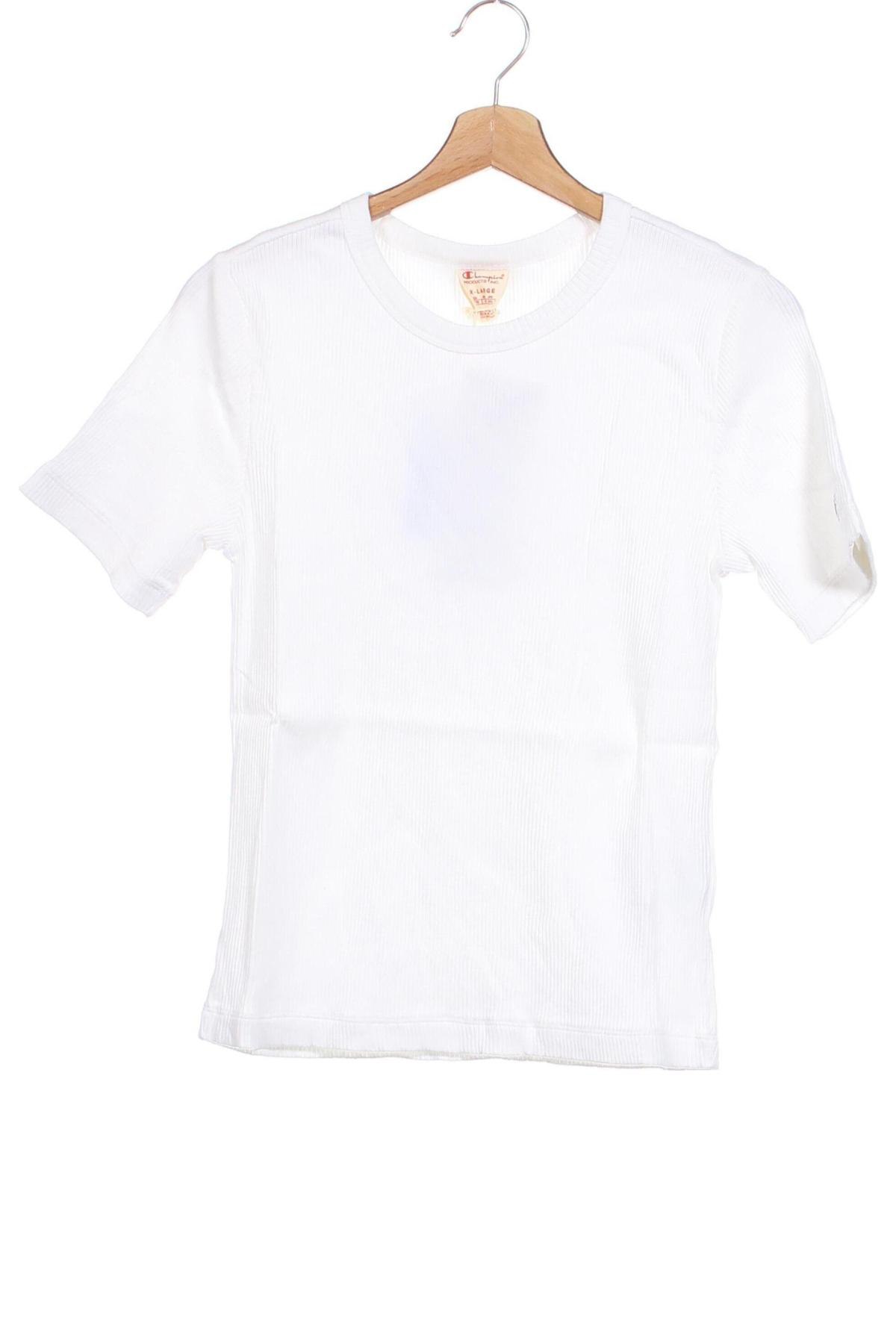 Damen T-Shirt Champion, Größe L, Farbe Weiß, Preis 11,49 €