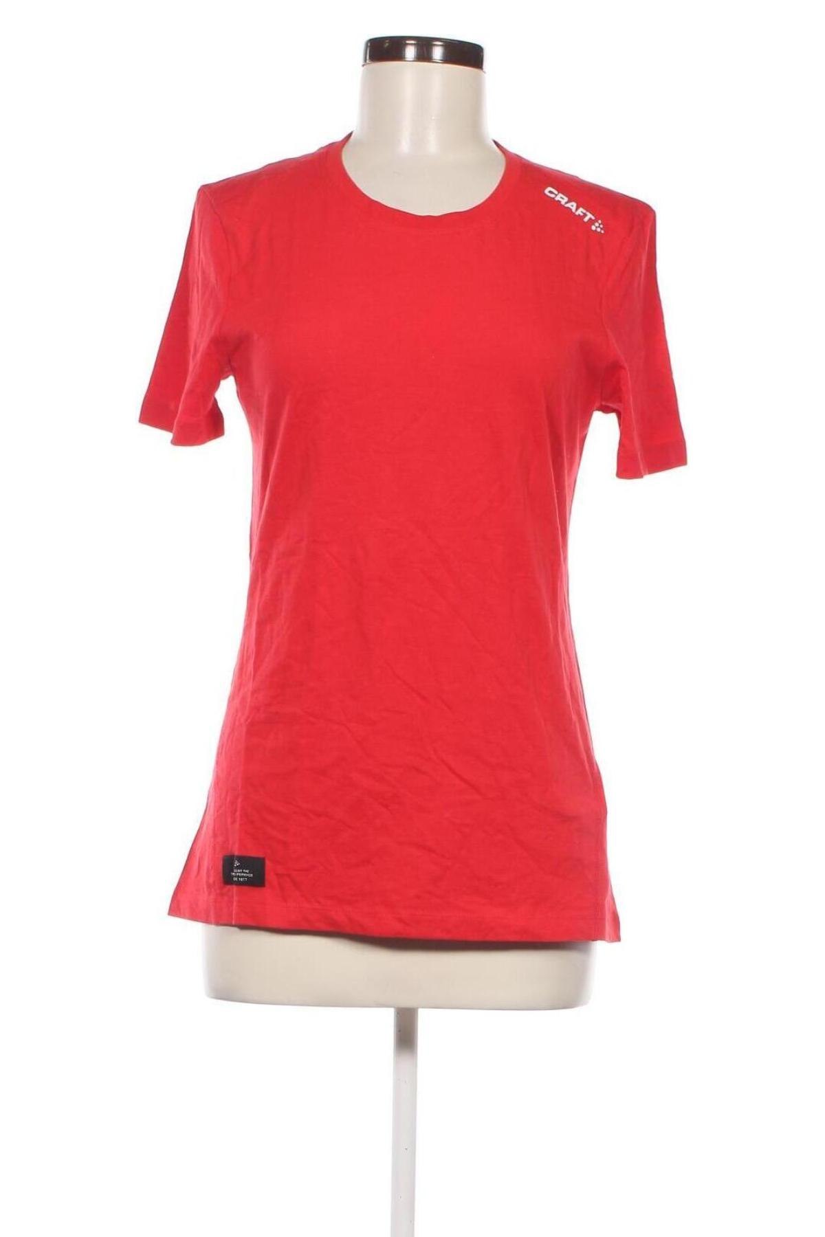 Damen T-Shirt Craft, Größe M, Farbe Rot, Preis € 12,99