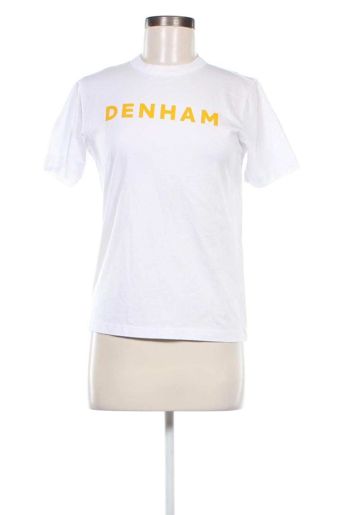 Damen T-Shirt Denham, Größe S, Farbe Weiß, Preis 5,49 €