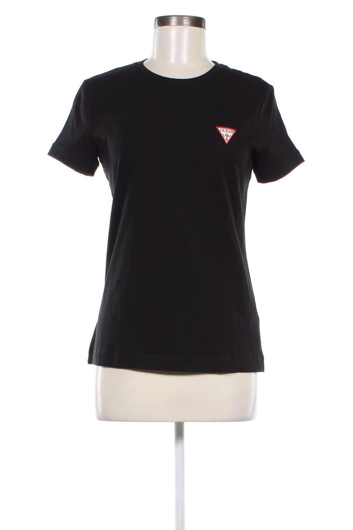 Tricou de femei Guess, Mărime L, Culoare Negru, Preț 236,99 Lei