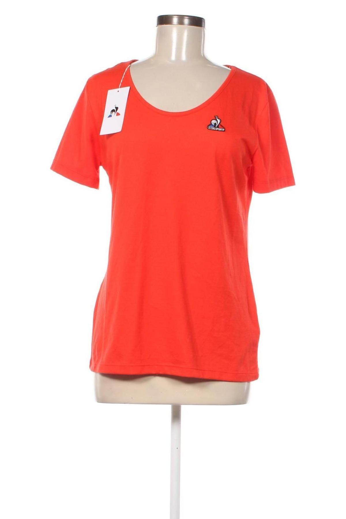 Damen T-Shirt Le Coq Sportif, Größe S, Farbe Orange, Preis € 6,29