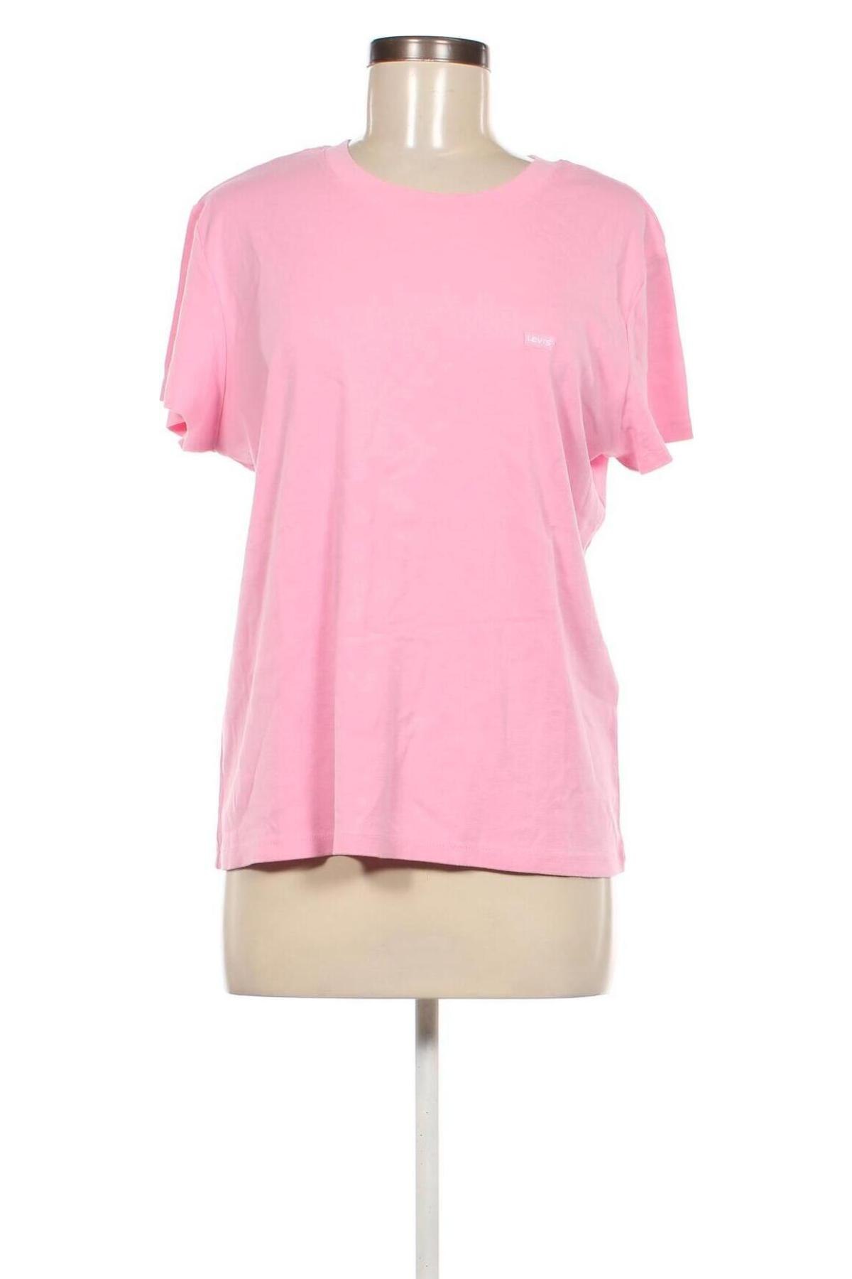 Damen T-Shirt Levi's, Größe XXL, Farbe Rosa, Preis € 22,79