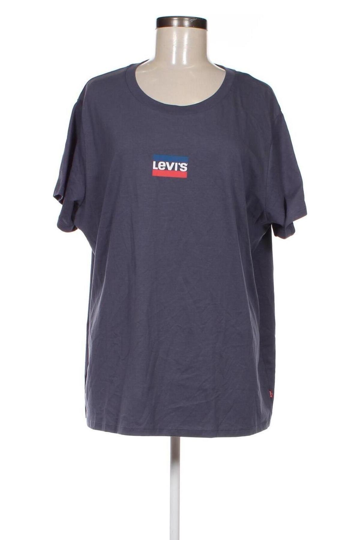 Γυναικείο t-shirt Levi's, Μέγεθος XXL, Χρώμα Μπλέ, Τιμή 27,49 €