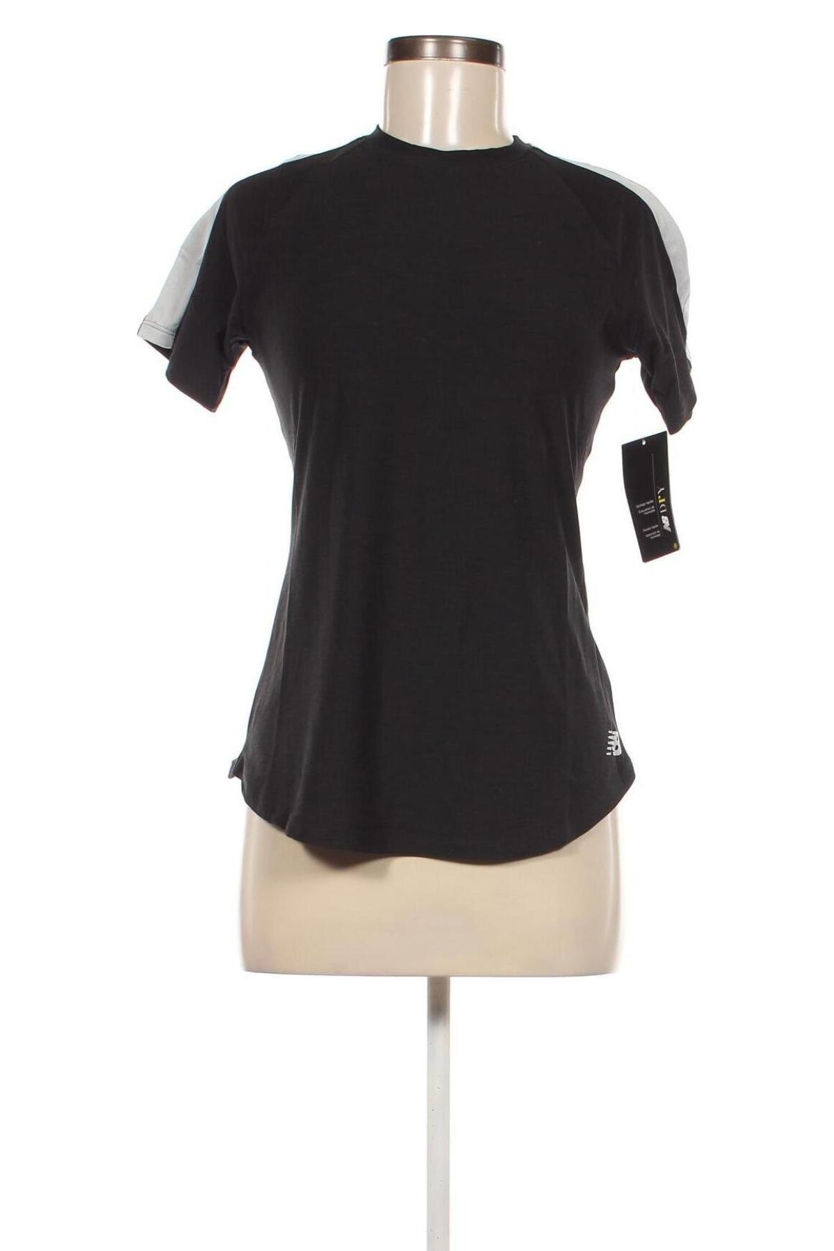 Damen T-Shirt New Balance, Größe S, Farbe Schwarz, Preis € 31,99