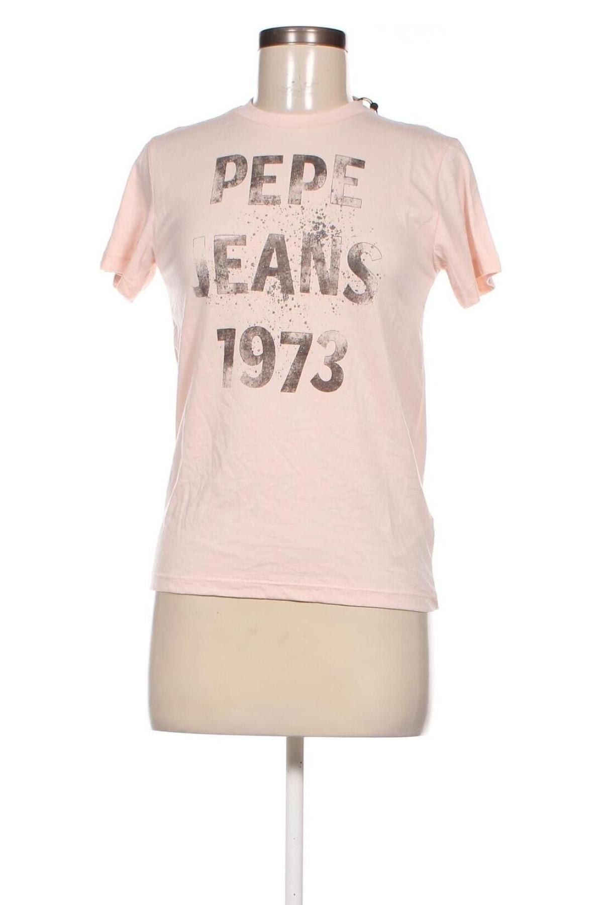 Dámske tričko Pepe Jeans, Veľkosť XS, Farba Popolavo ružová, Cena  16,25 €