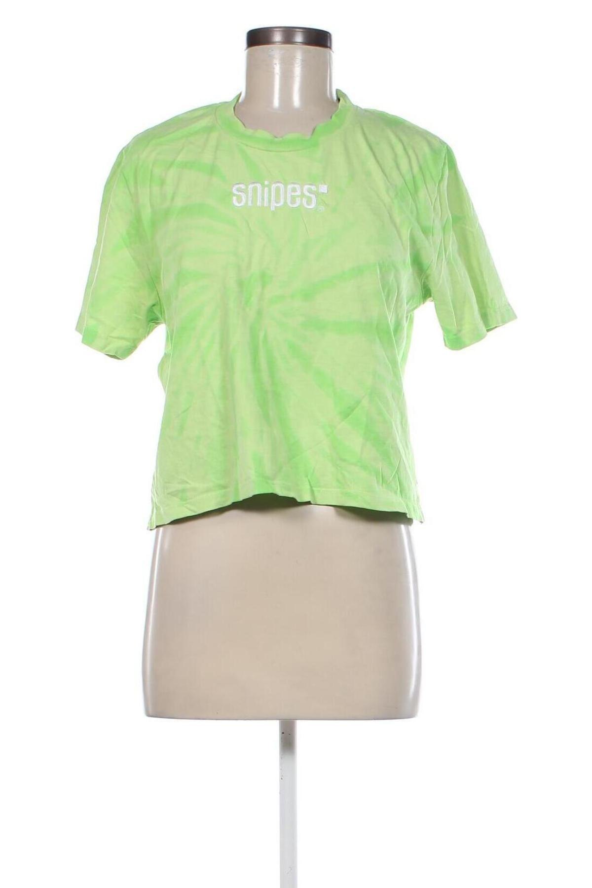 Damen T-Shirt Snipes, Größe S, Farbe Grün, Preis € 3,99