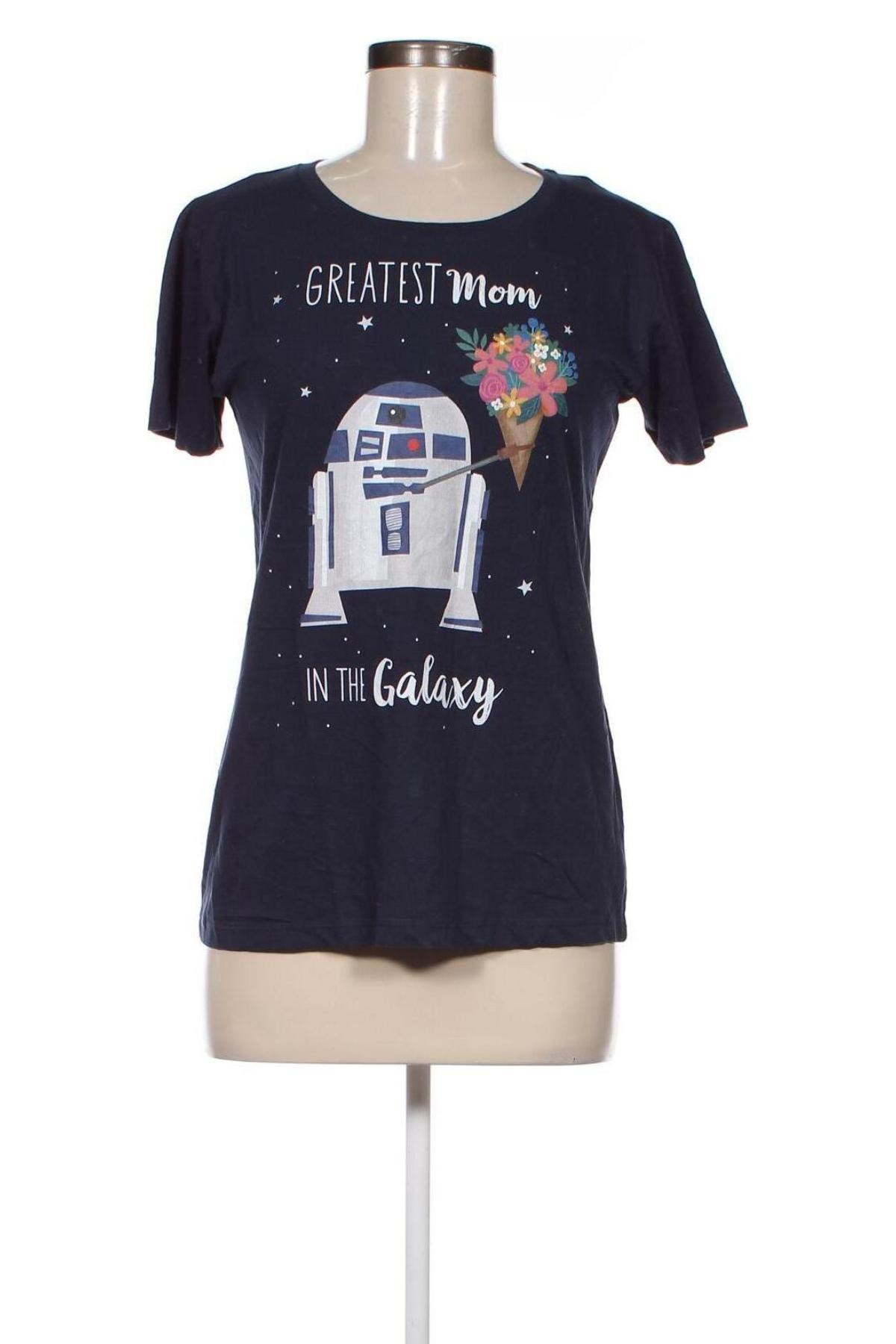 Γυναικείο t-shirt Star Wars, Μέγεθος L, Χρώμα Μπλέ, Τιμή 18,79 €