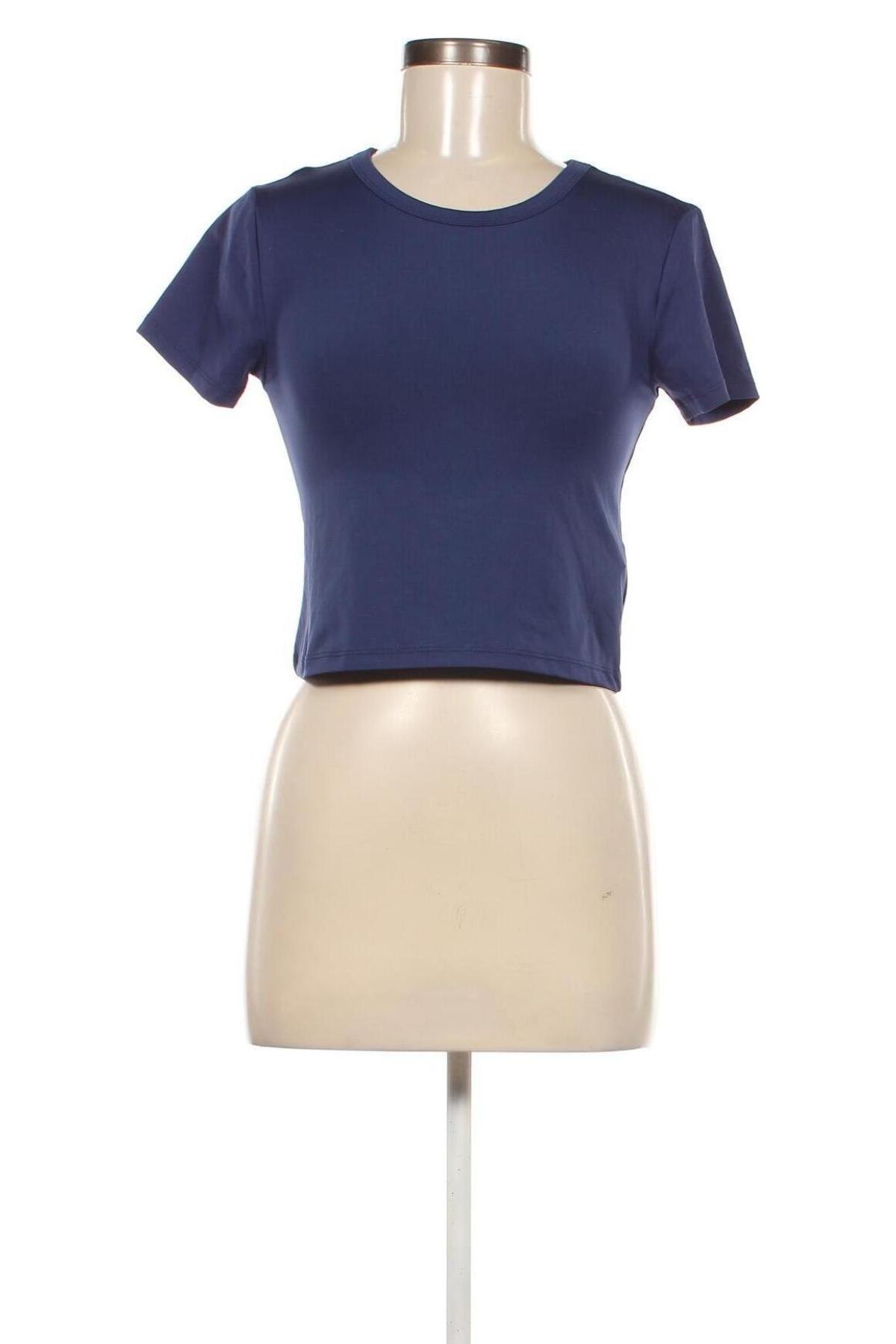 Damen T-Shirt Stradivarius, Größe L, Farbe Blau, Preis € 5,49