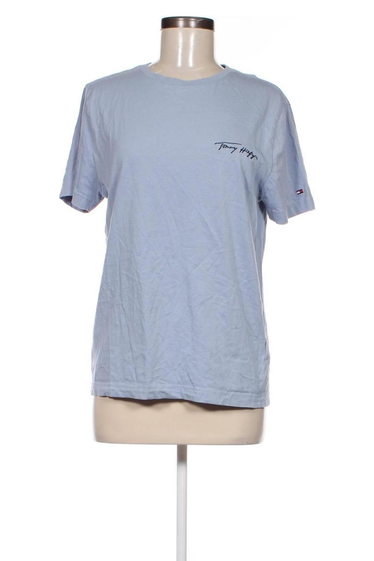 Γυναικείο t-shirt Tommy Hilfiger, Μέγεθος M, Χρώμα Μπλέ, Τιμή 25,99 €