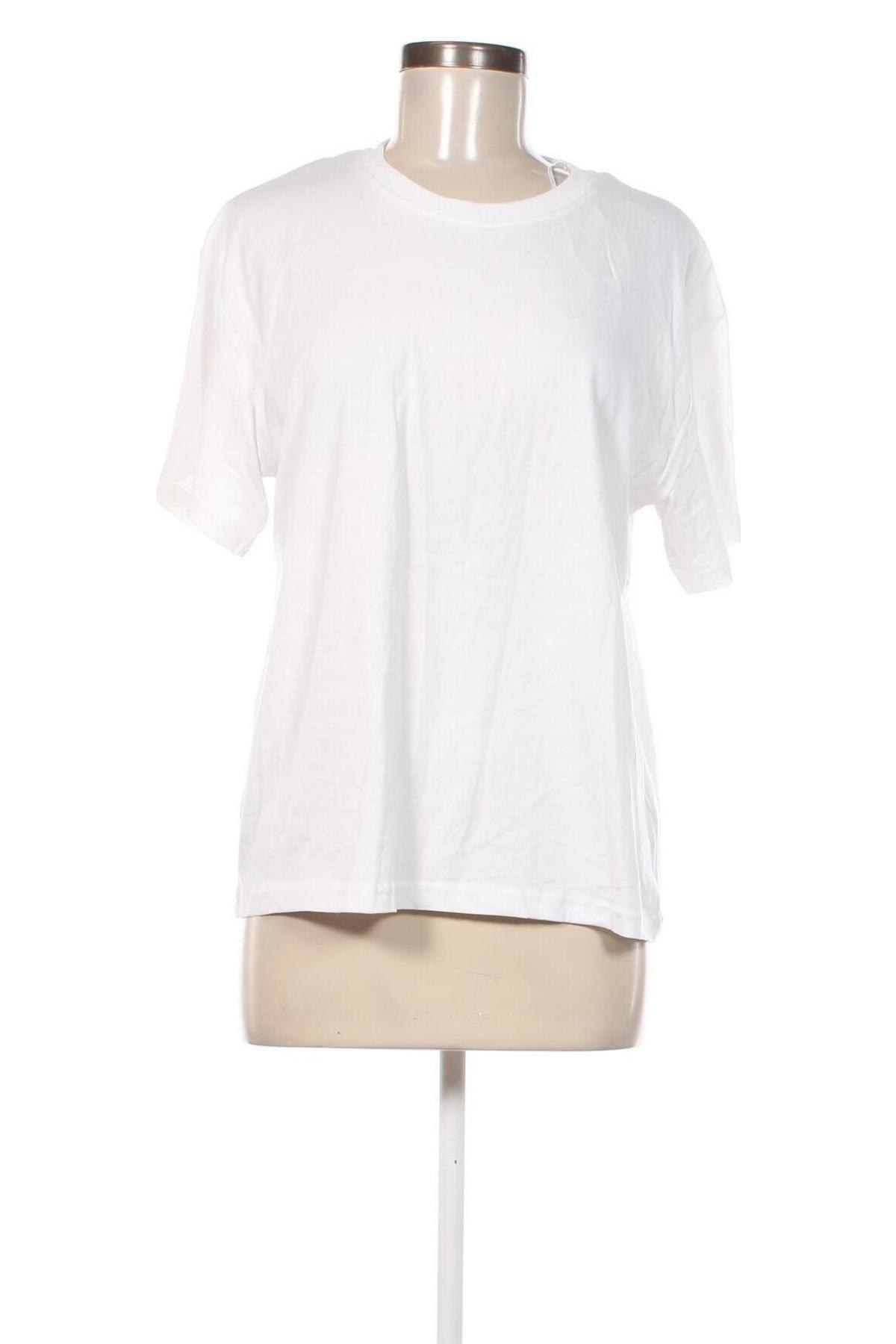 Damen T-Shirt Weekday, Größe L, Farbe Weiß, Preis € 12,79