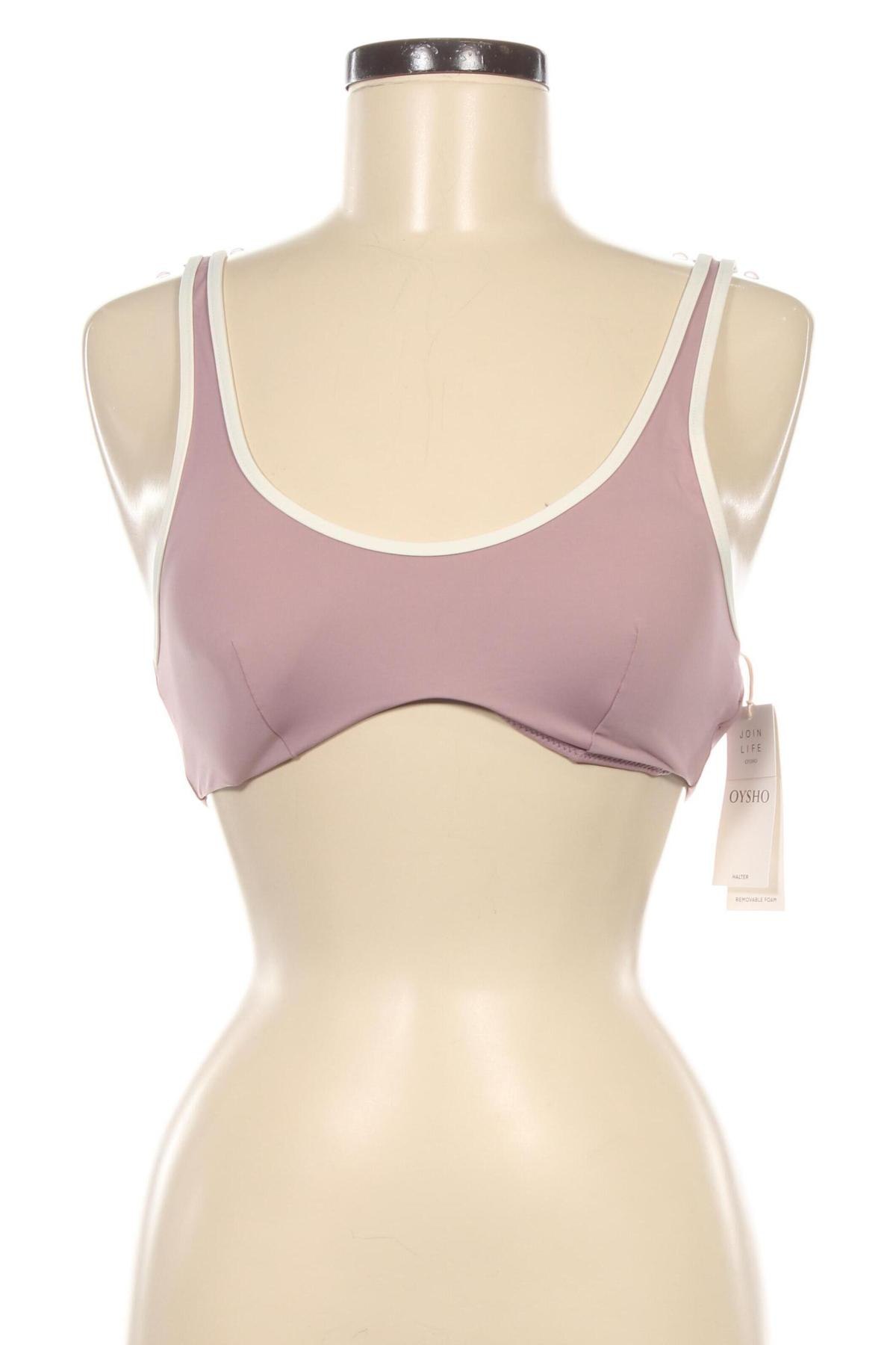 Damen-Badeanzug Oysho, Größe L, Farbe Aschrosa, Preis € 8,99