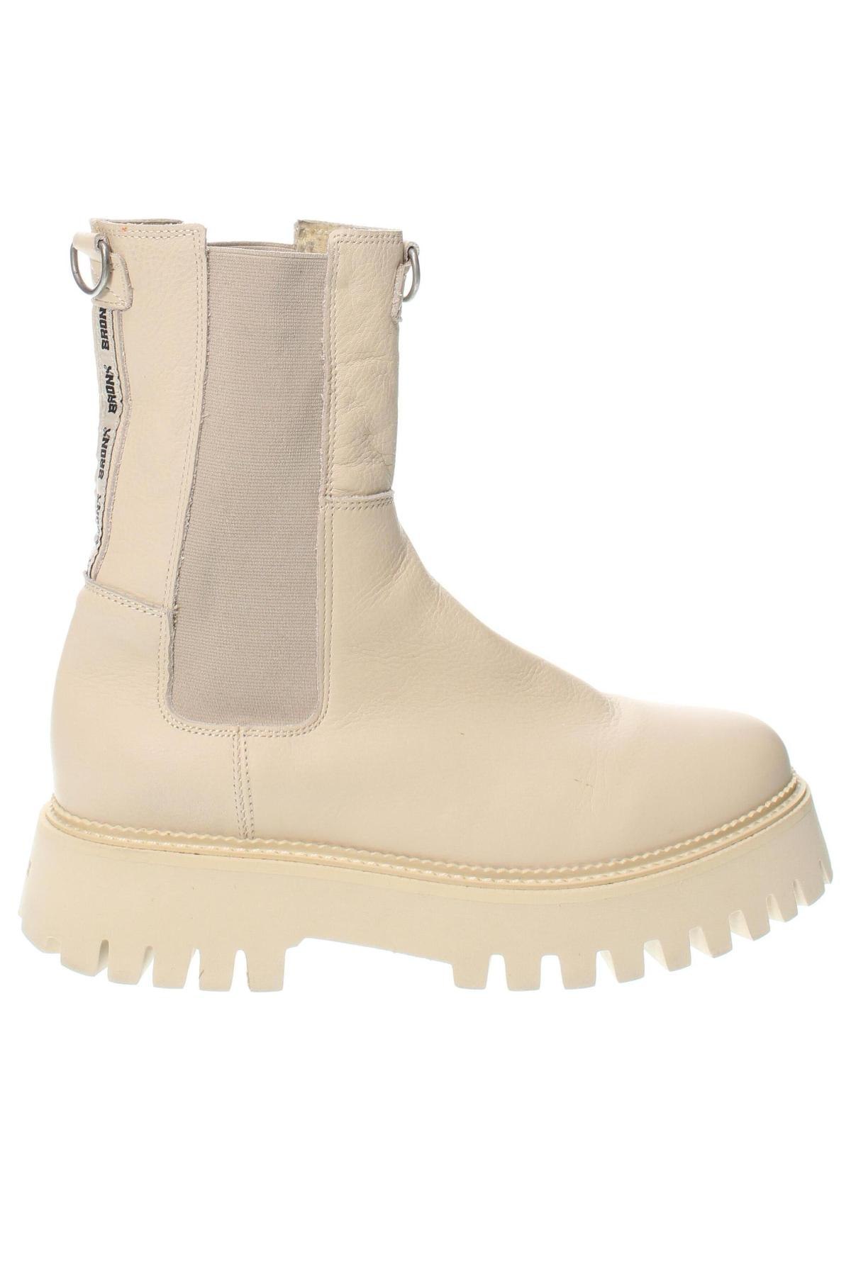 Damen Stiefeletten Bronx, Größe 41, Farbe Ecru, Preis € 100,99