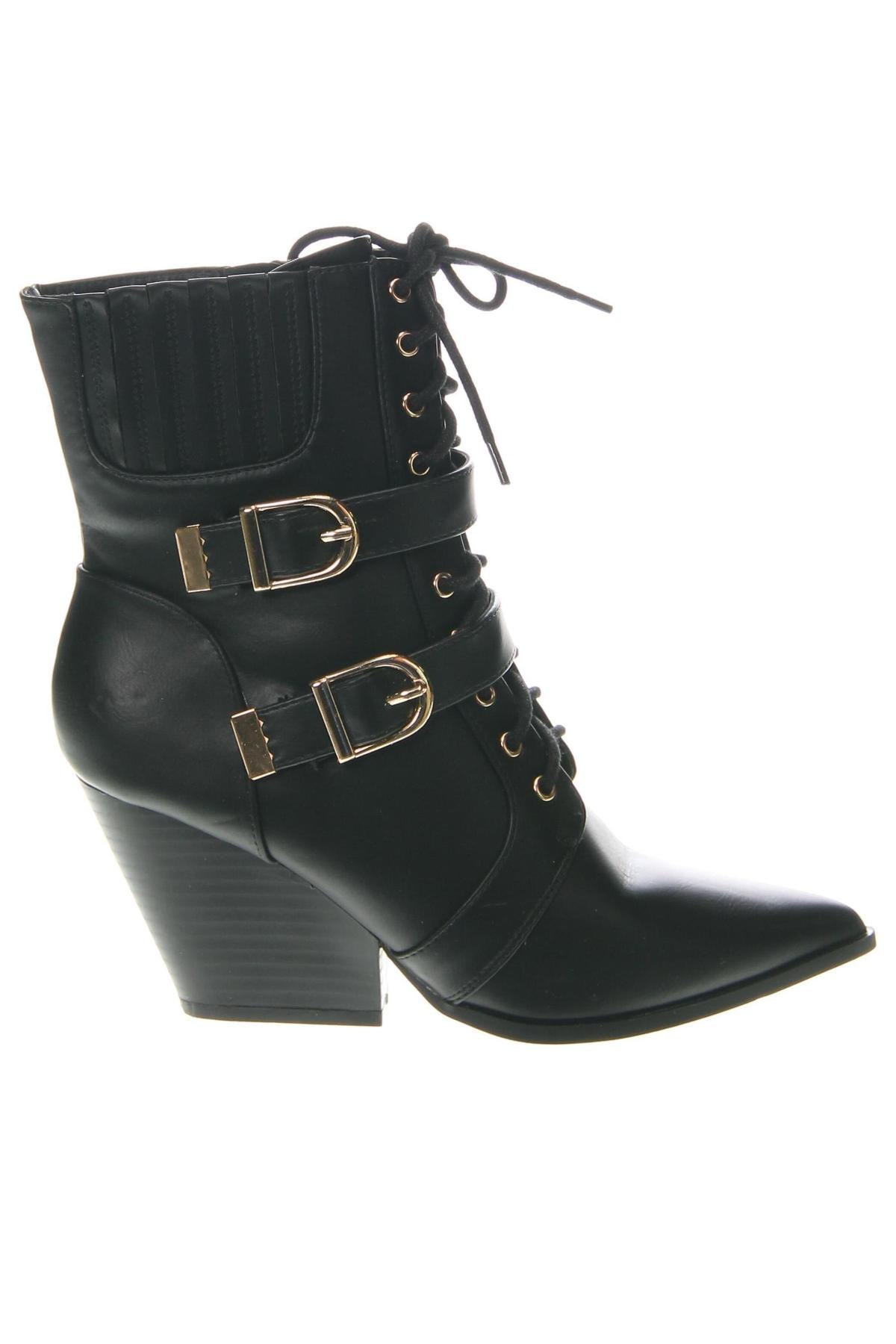 Botine de damă Justfab, Mărime 38, Culoare Negru, Preț 114,99 Lei