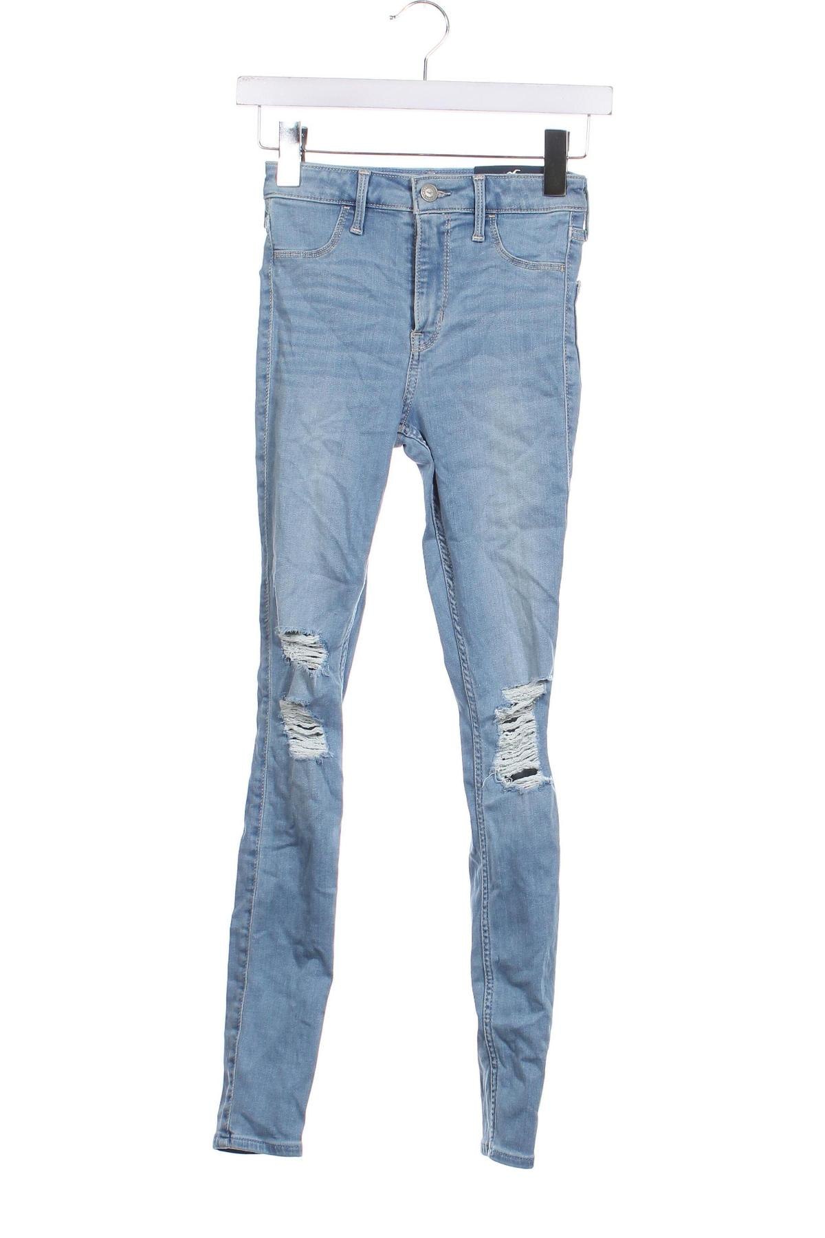 Damen Jeans Hollister, Größe XXS, Farbe Blau, Preis € 9,99