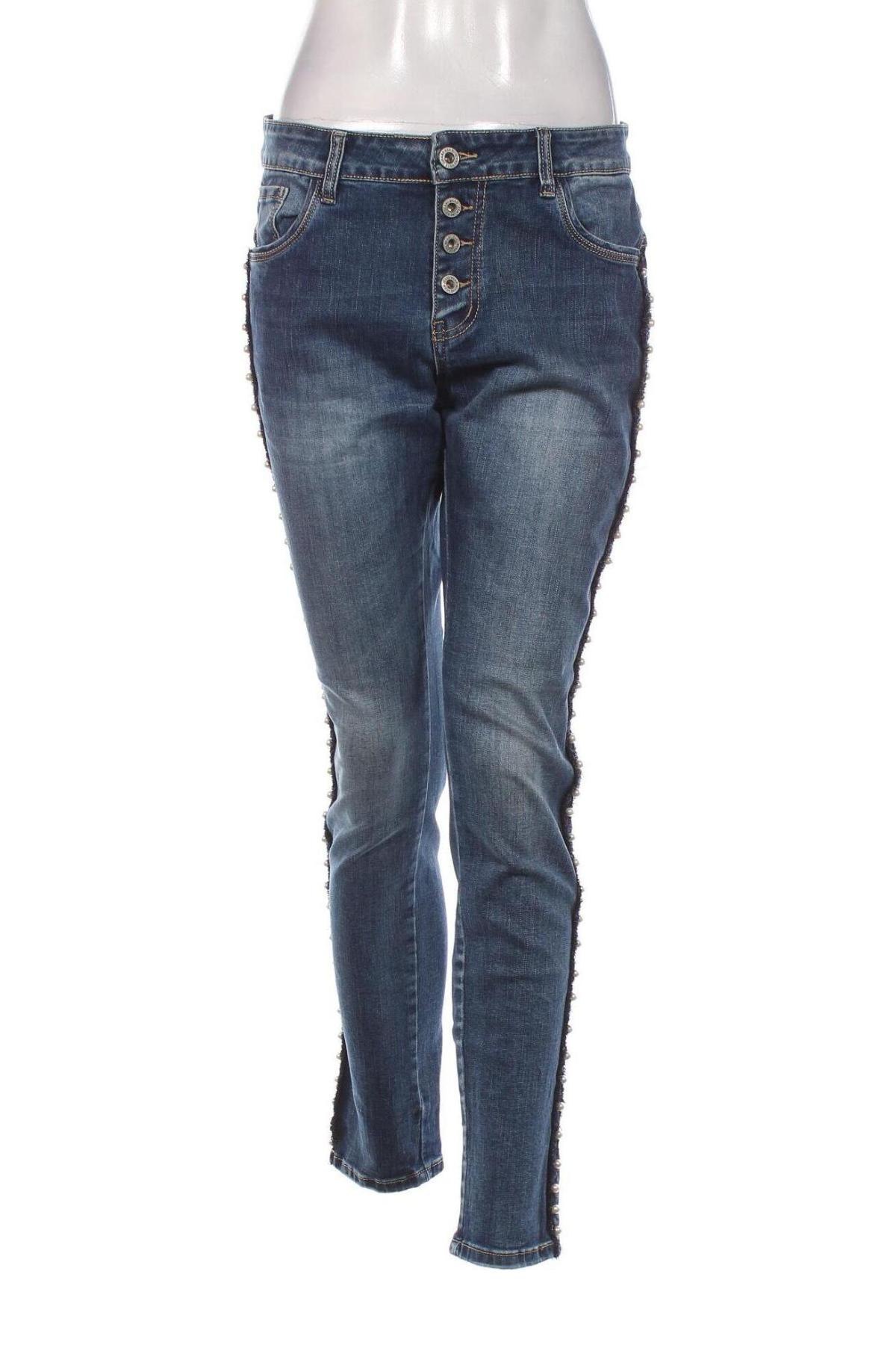 Damen Jeans KAROSTAR, Größe L, Farbe Blau, Preis € 9,49