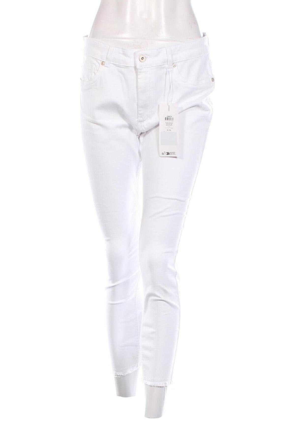 Damen Jeans ONLY, Größe XL, Farbe Weiß, Preis € 14,49