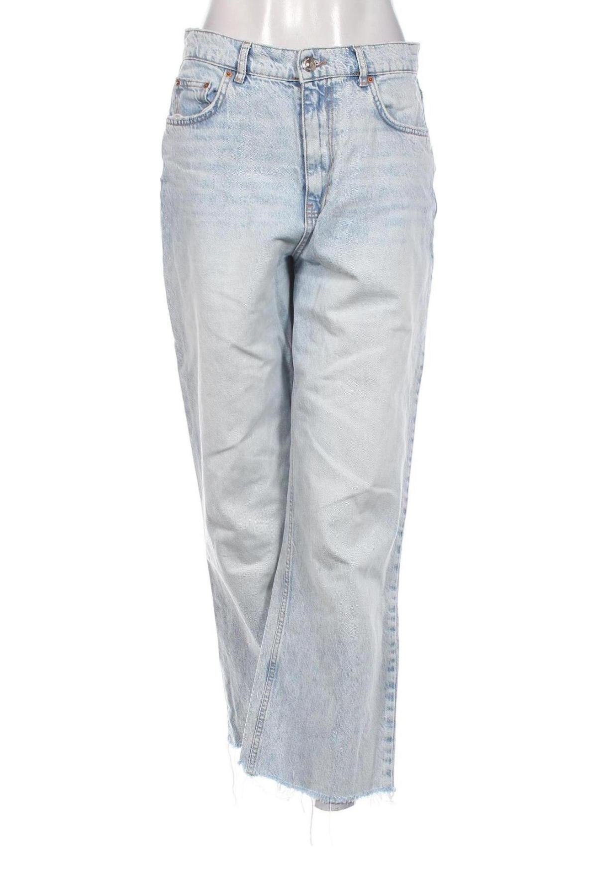 Blugi de femei Perfect Jeans By Gina Tricot, Mărime M, Culoare Albastru, Preț 52,99 Lei