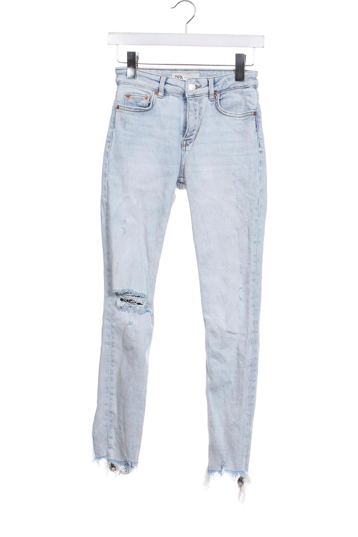 Damen Jeans Zara, Größe XS, Farbe Blau, Preis 31,36 €