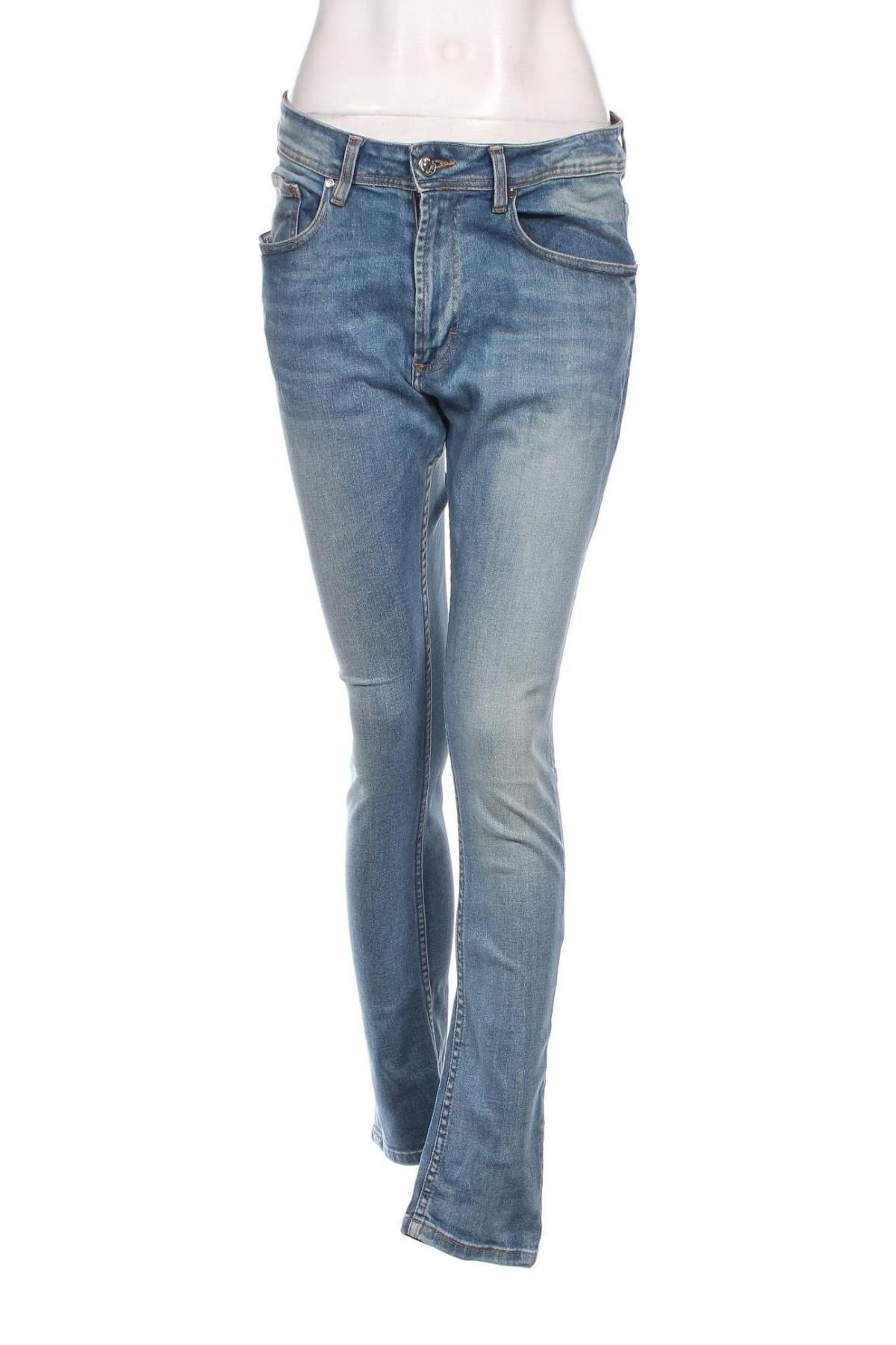 Damen Jeans Zara, Größe L, Farbe Blau, Preis € 18,99