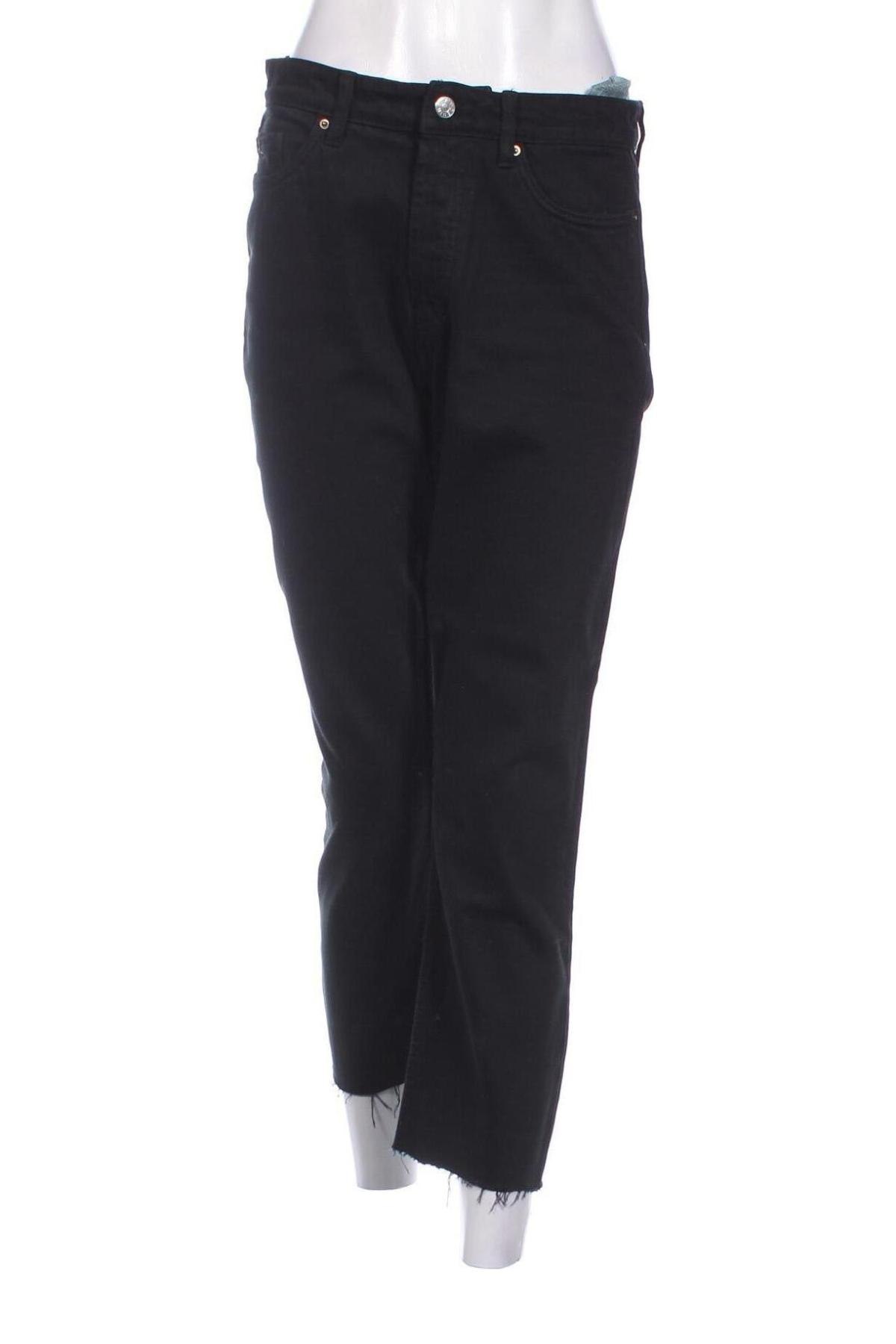 Blugi de femei Zara Trafaluc, Mărime S, Culoare Negru, Preț 31,99 Lei