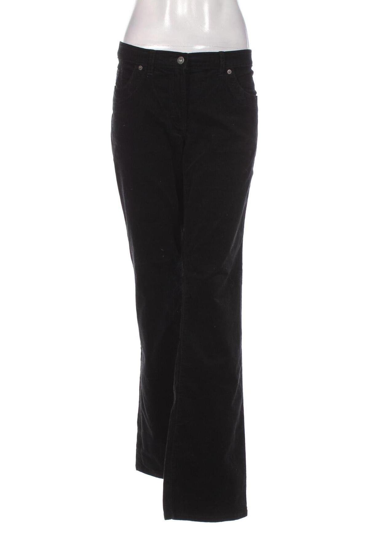 Pantaloni de velvet de femei More & More, Mărime XL, Culoare Negru, Preț 122,99 Lei