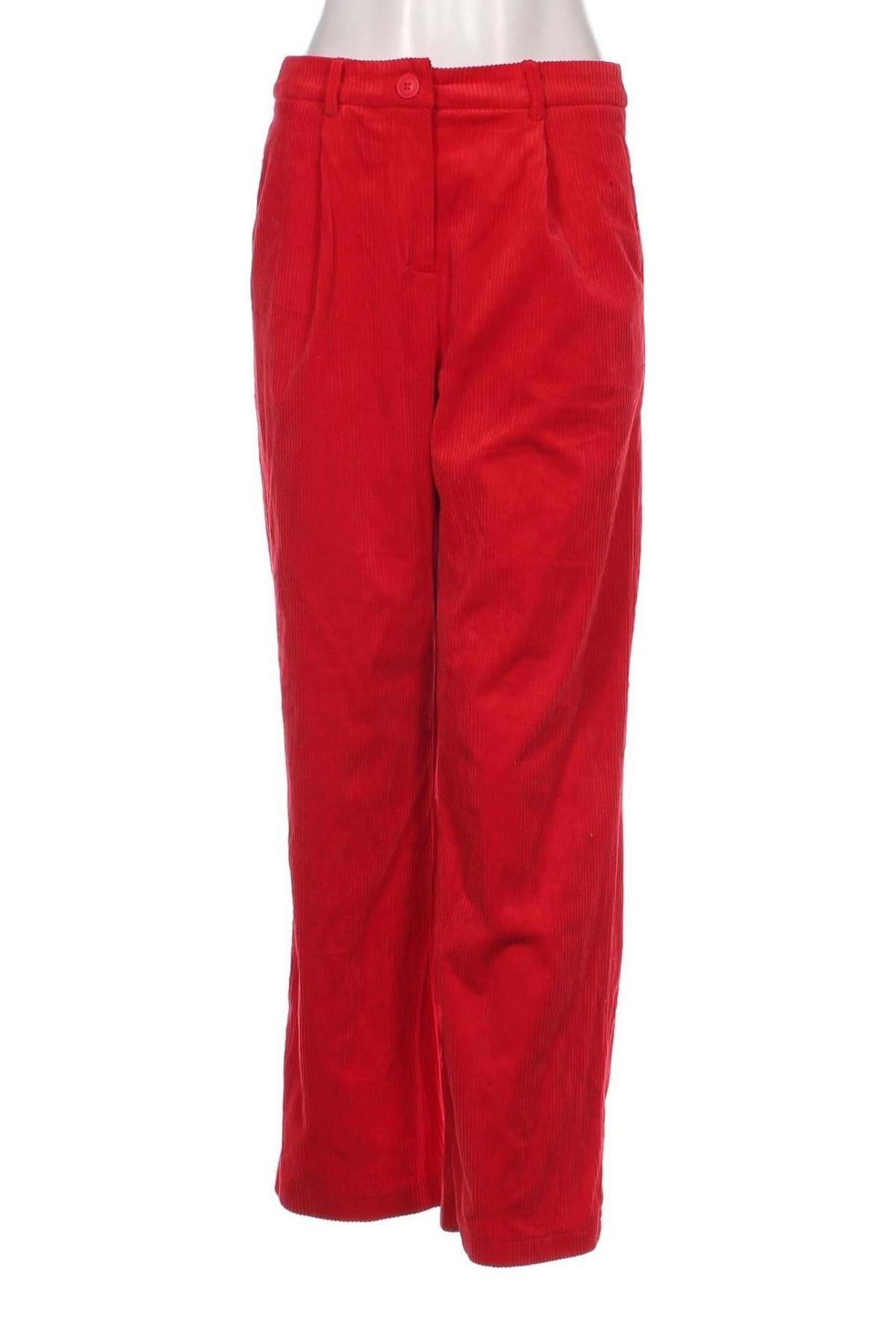 Damen Cordhose SHEIN, Größe M, Farbe Rot, Preis 7,49 €