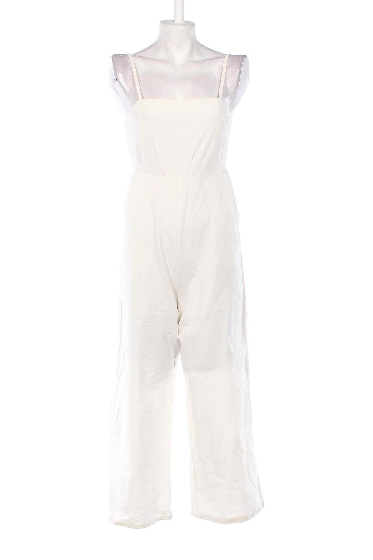 Damen Overall ABOUT YOU x Iconic by Tatiana Kucharova, Größe S, Farbe Weiß, Preis € 10,99