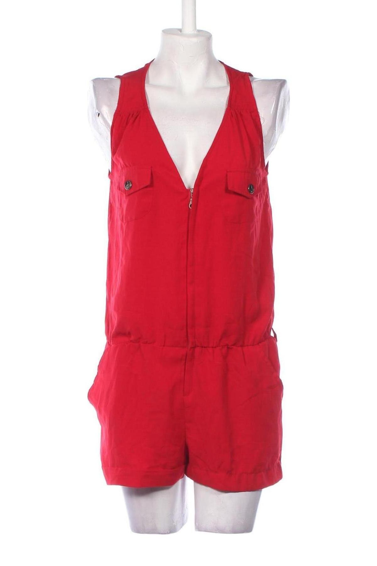 Damen Overall Lefties, Größe L, Farbe Rot, Preis 8,49 €