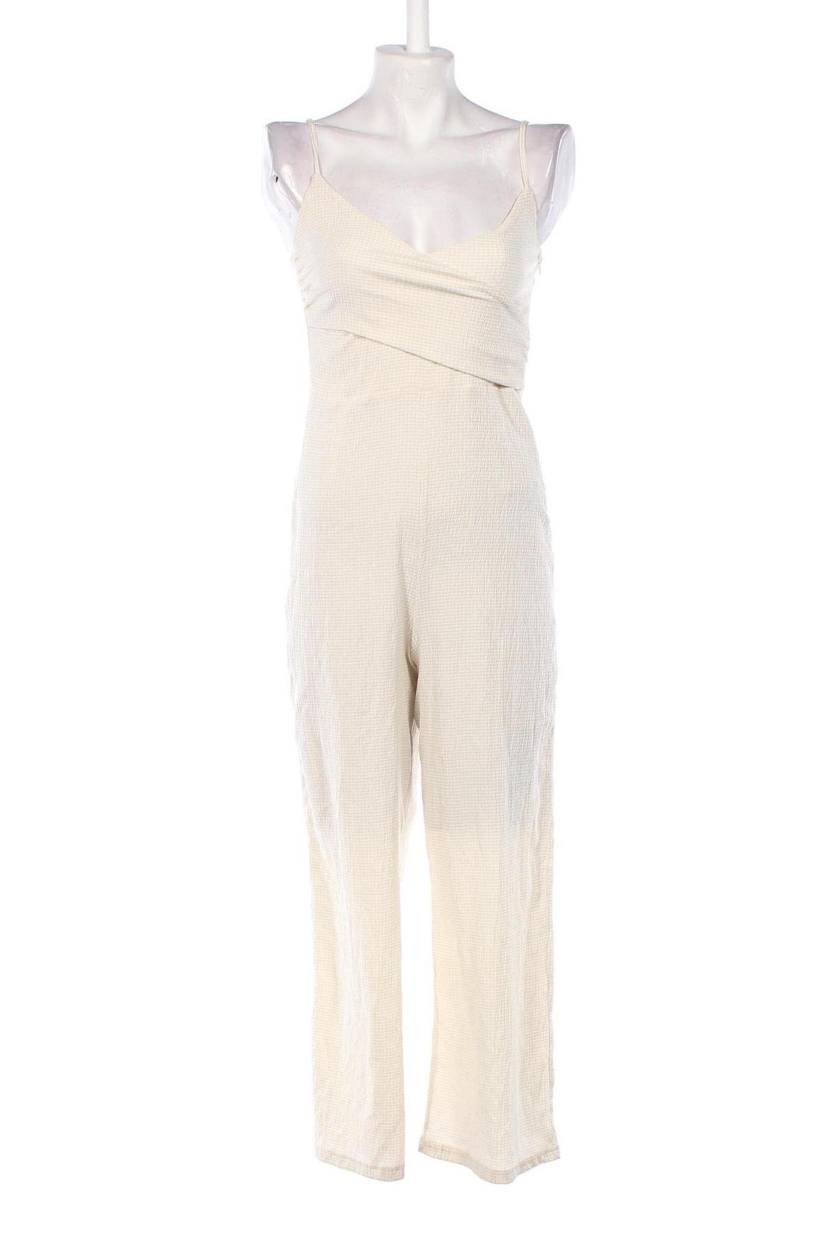 Damen Overall Stradivarius, Größe M, Farbe Beige, Preis 10,49 €