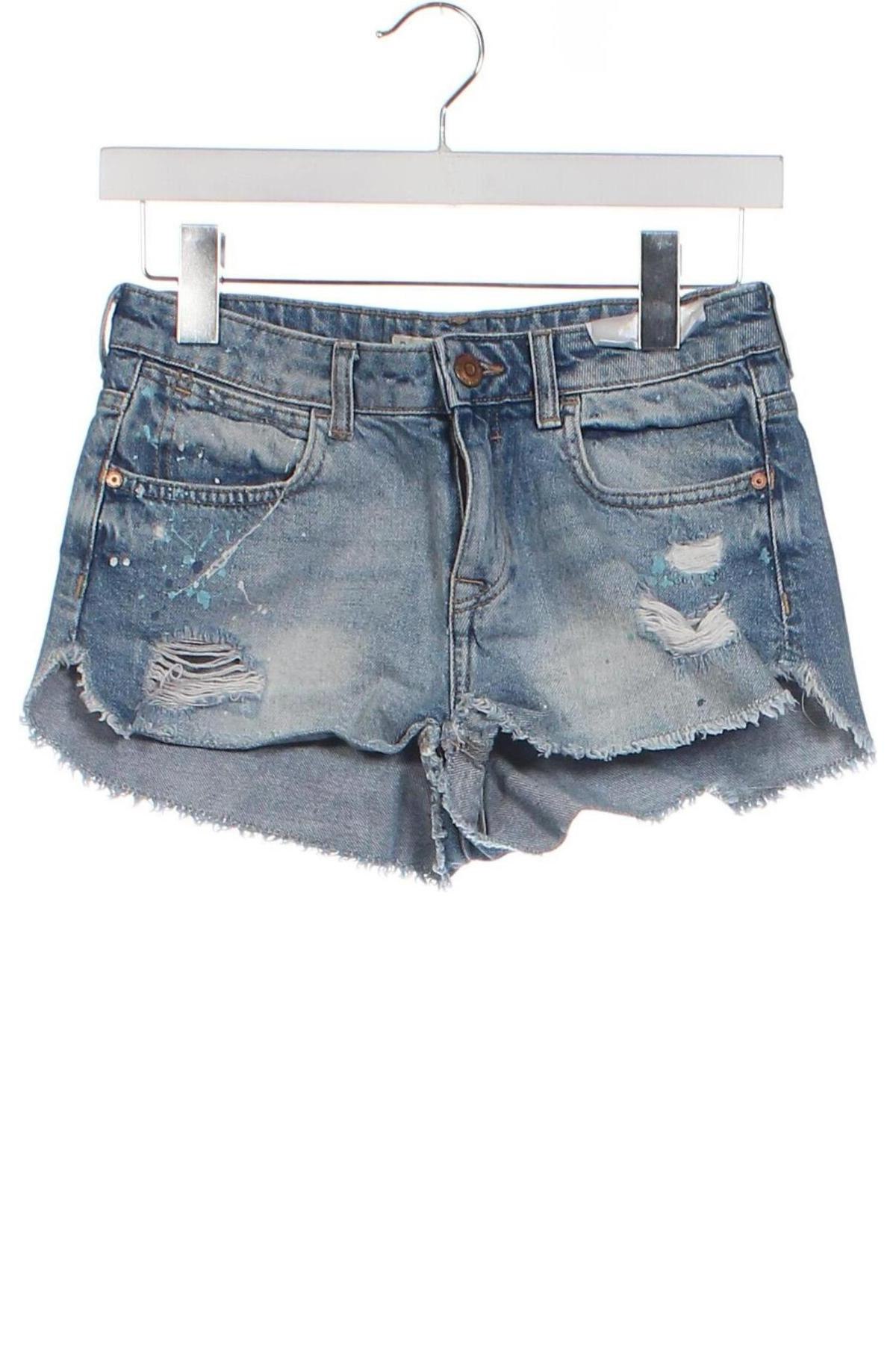 Damen Shorts Bershka, Größe XS, Farbe Blau, Preis € 9,72