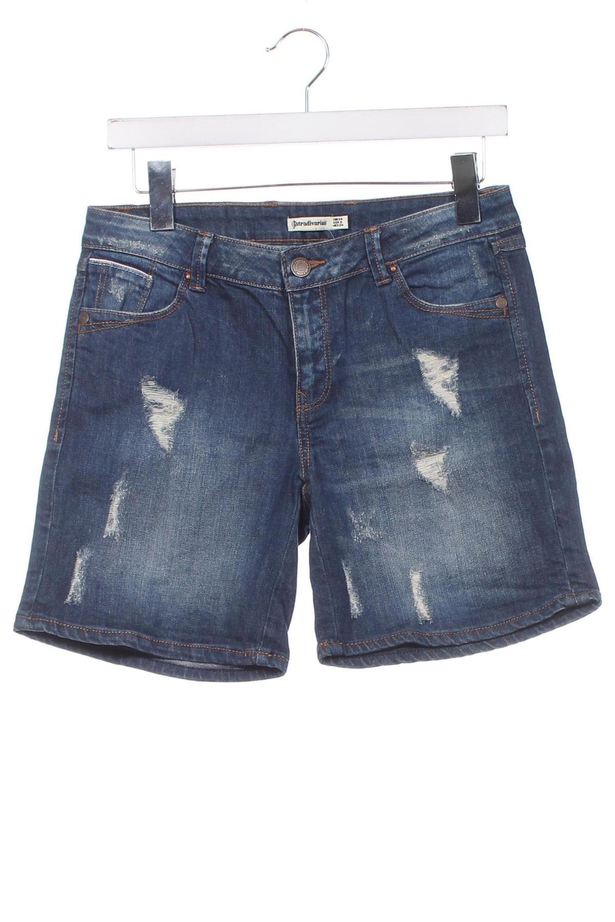 Damen Shorts Stradivarius, Größe XS, Farbe Blau, Preis € 4,99