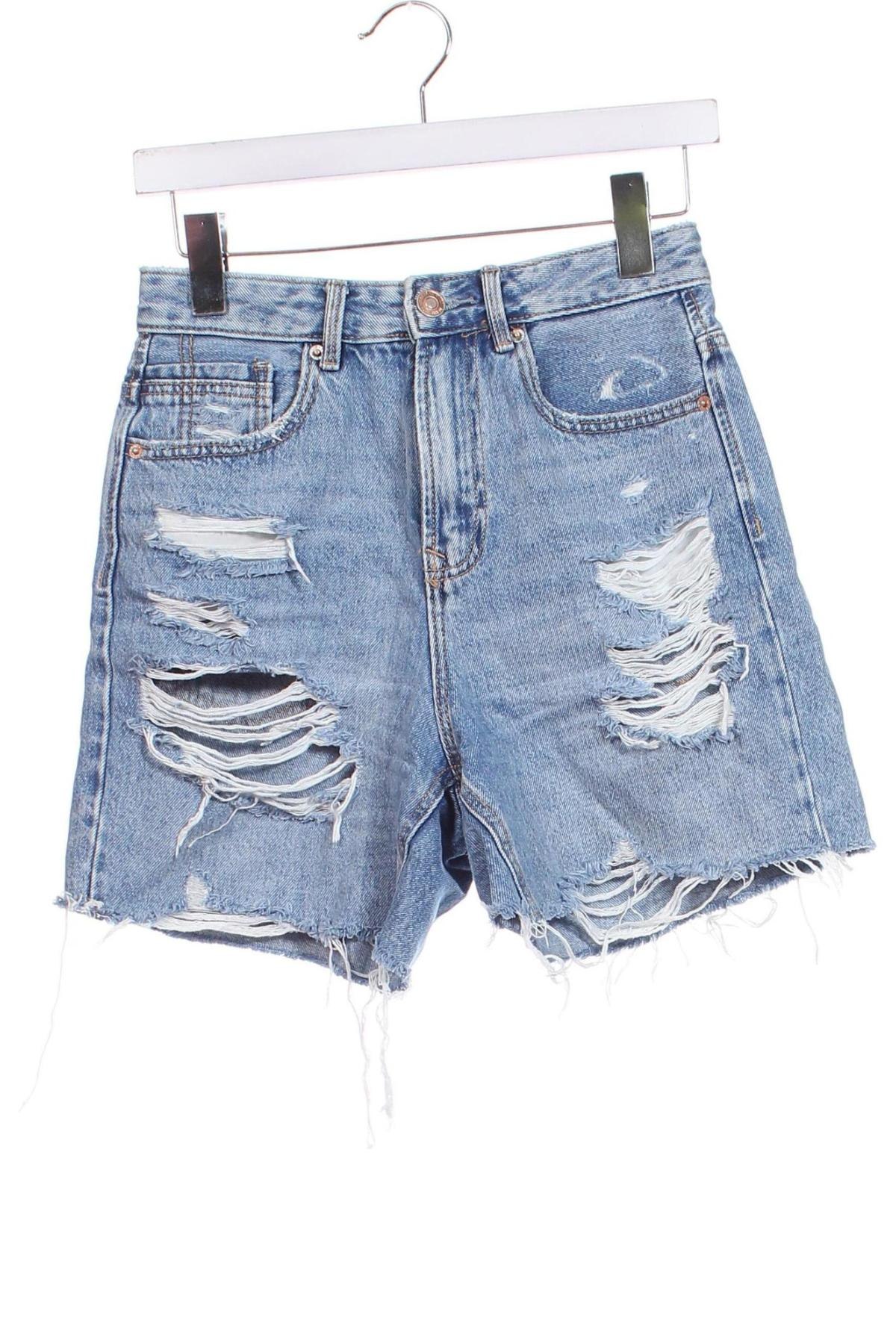 Damen Shorts Stradivarius, Größe XS, Farbe Blau, Preis € 13,10