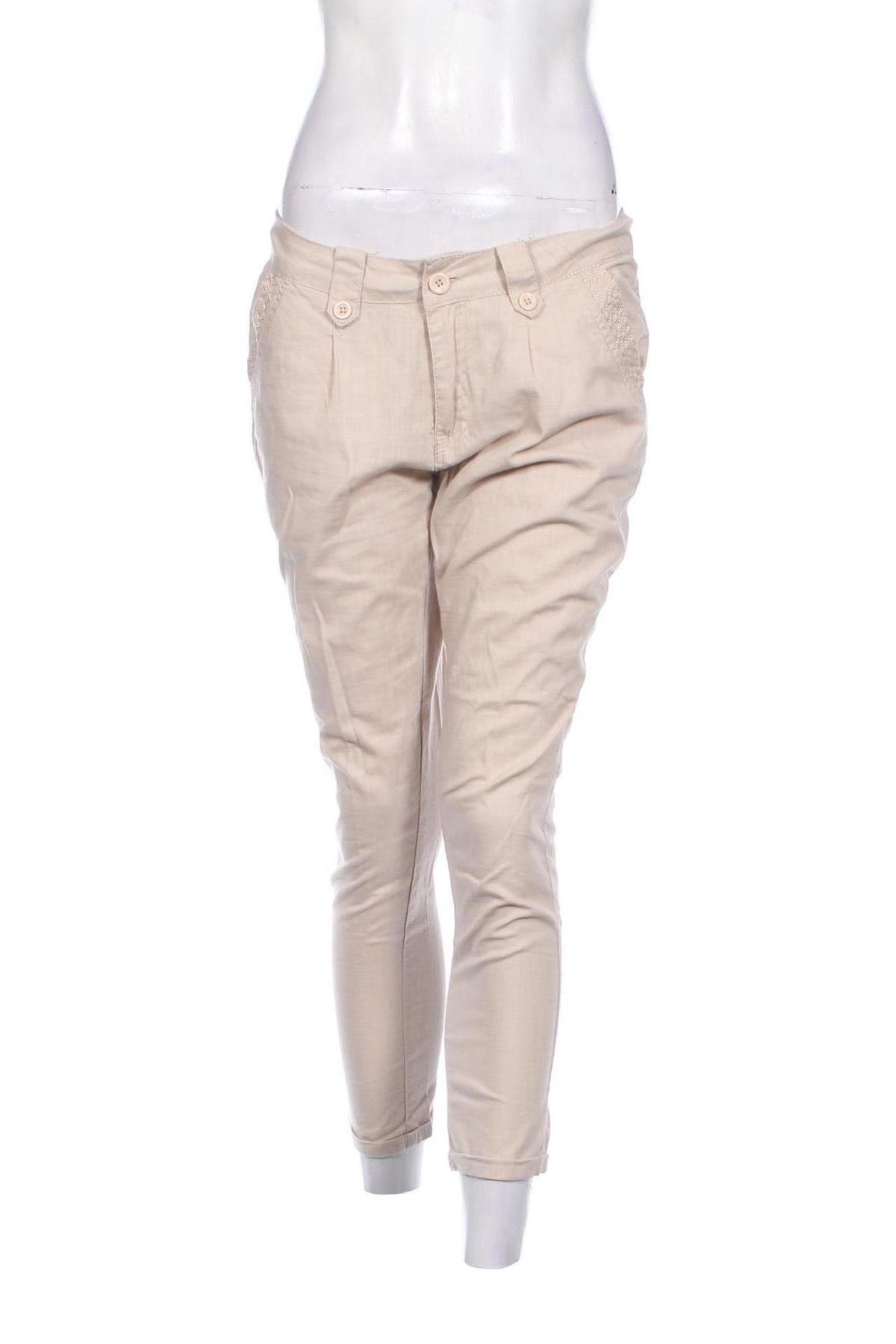 Damenhose, Größe L, Farbe Beige, Preis 5,99 €