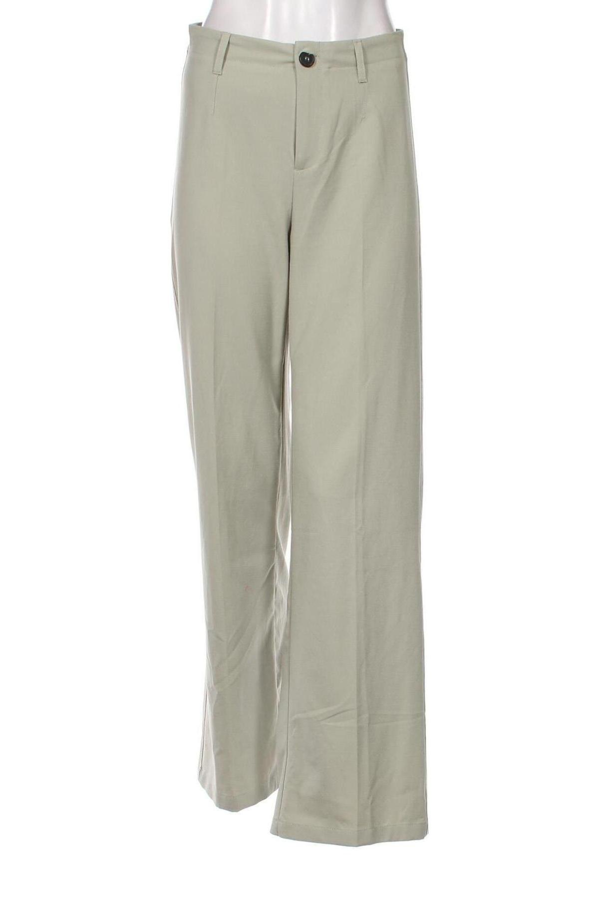 Pantaloni de femei Bershka, Mărime M, Culoare Verde, Preț 151,79 Lei