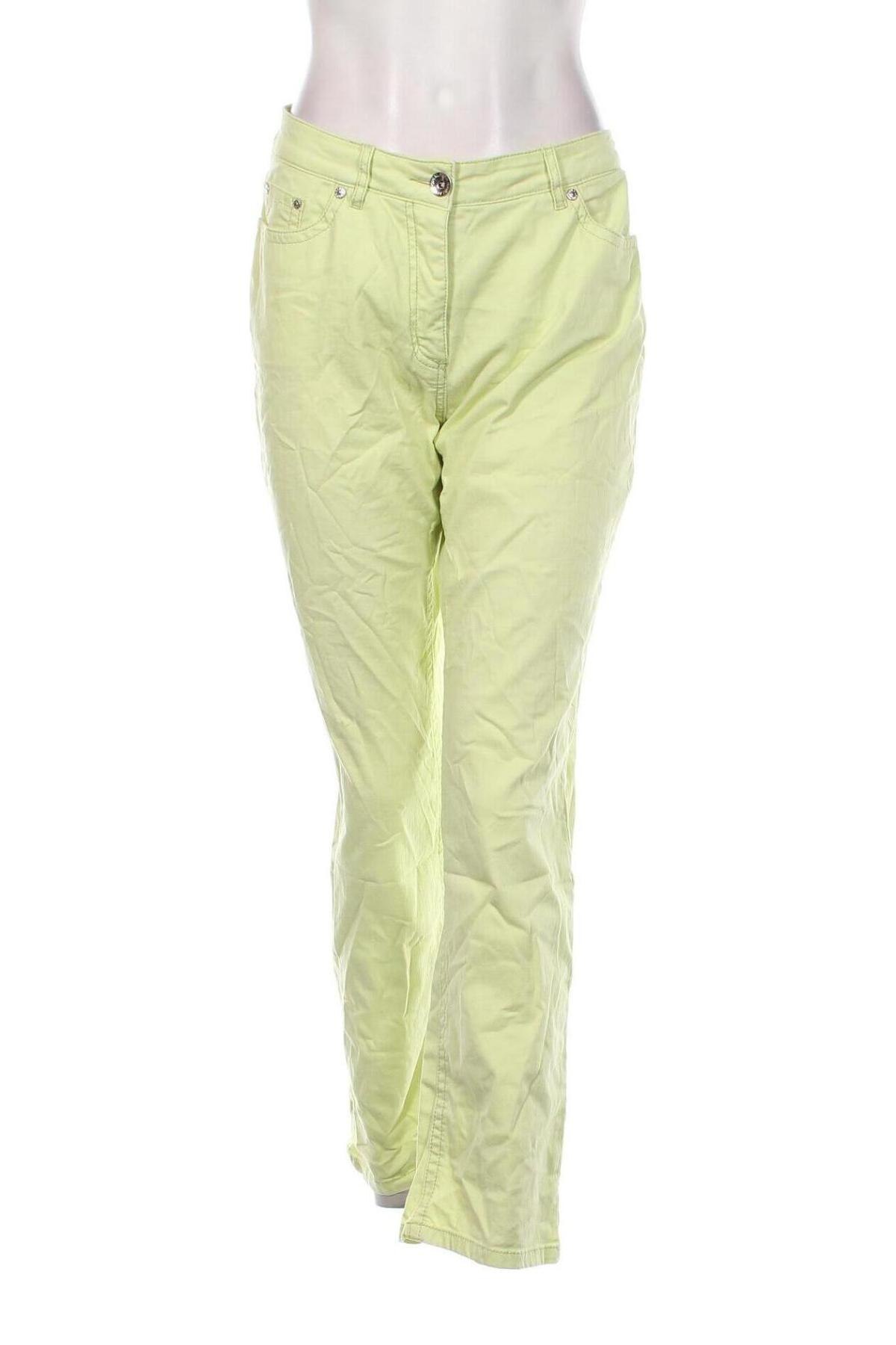 Pantaloni de femei Gina Laura, Mărime L, Culoare Verde, Preț 25,99 Lei