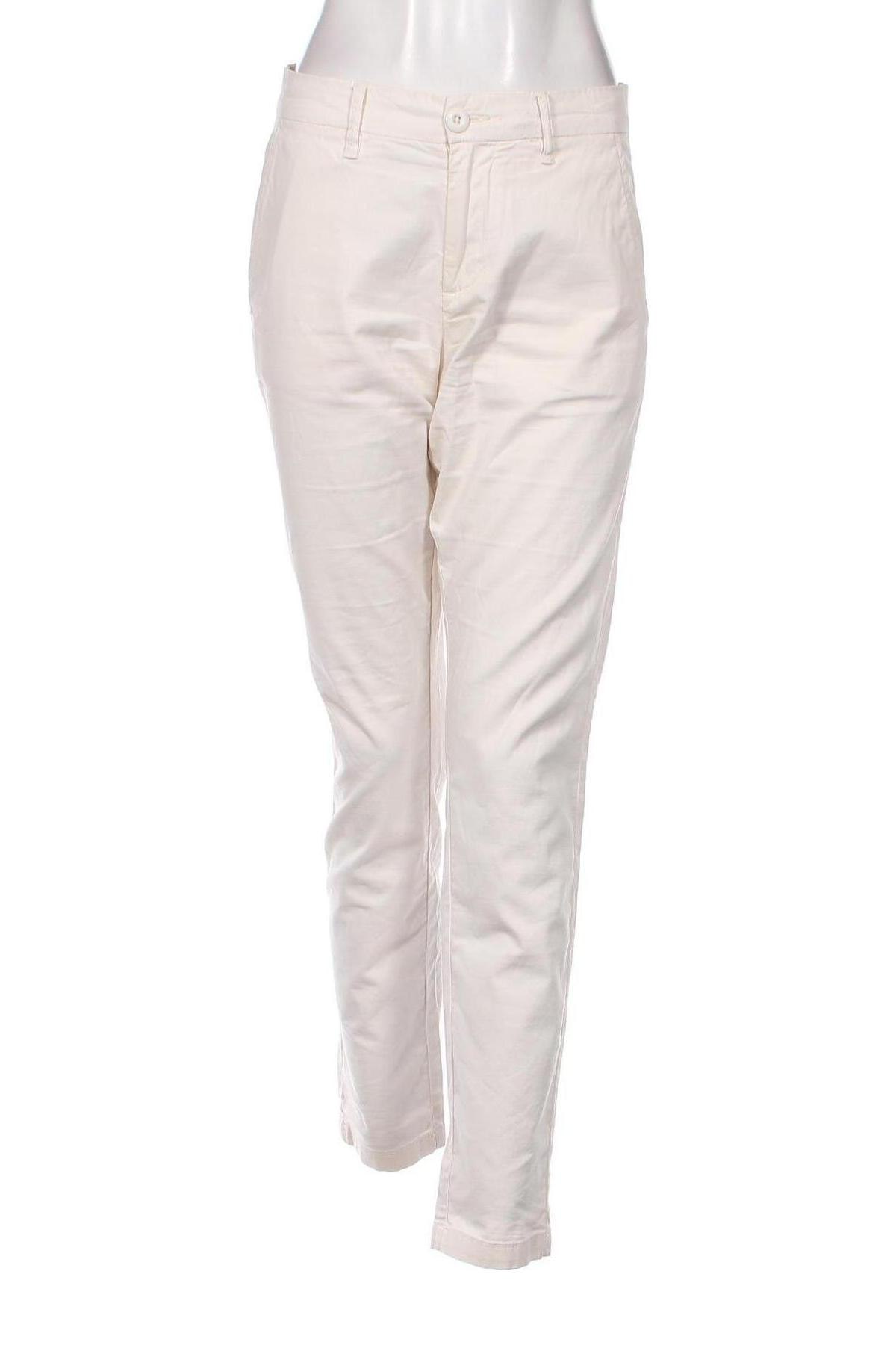 Pantaloni de femei Guess, Mărime M, Culoare Alb, Preț 147,99 Lei