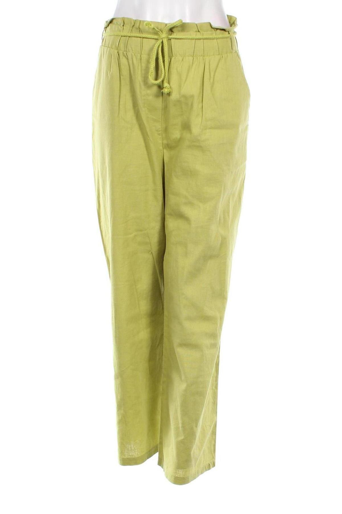 Pantaloni de femei Multiblu, Mărime M, Culoare Verde, Preț 44,99 Lei