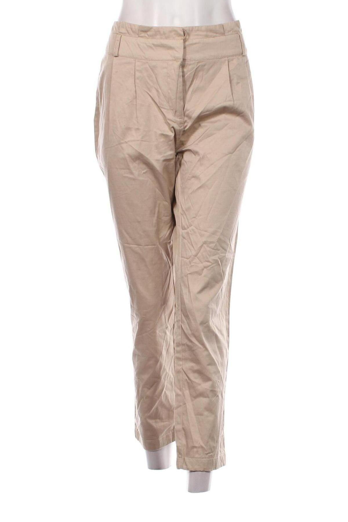 Damenhose Promod, Größe L, Farbe Beige, Preis 4,99 €