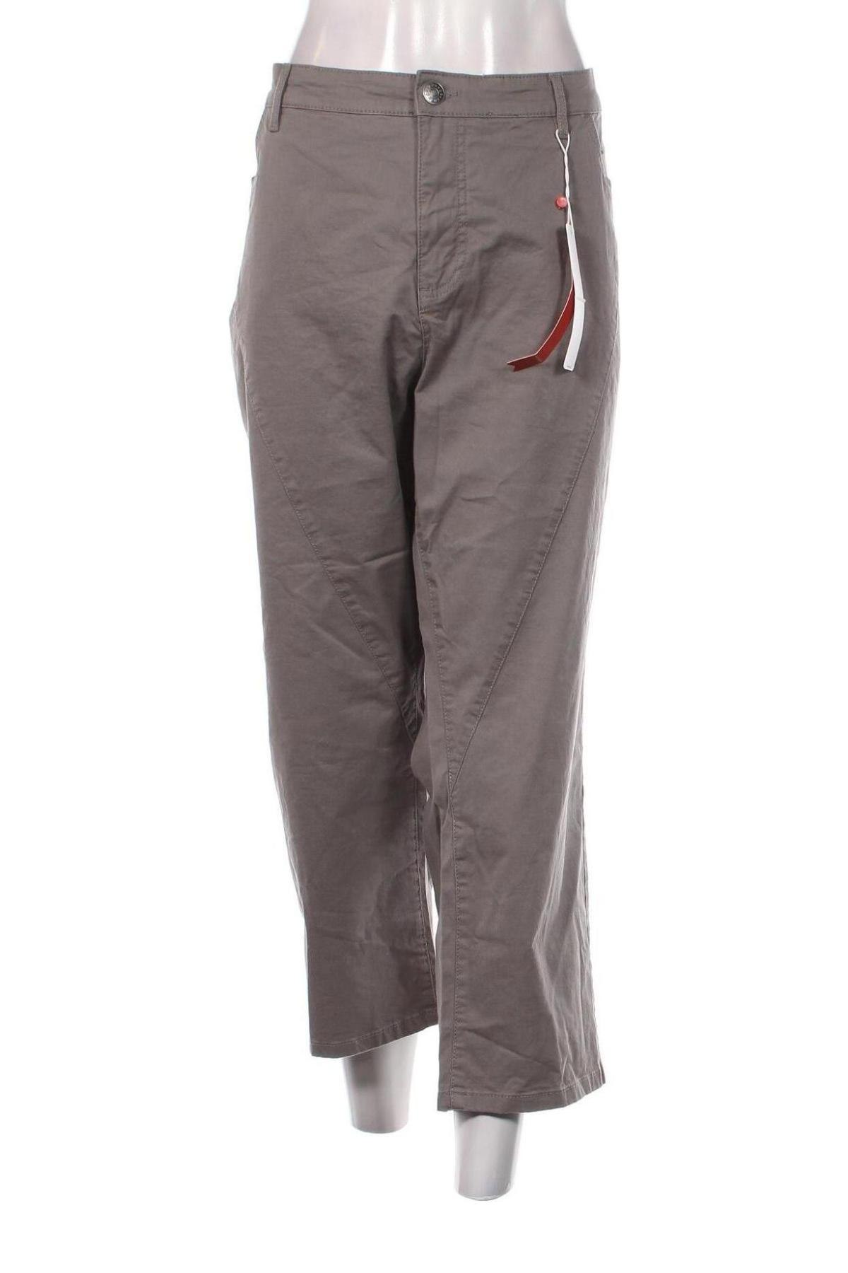 Pantaloni de femei Sheego, Mărime 4XL, Culoare Gri, Preț 67,99 Lei