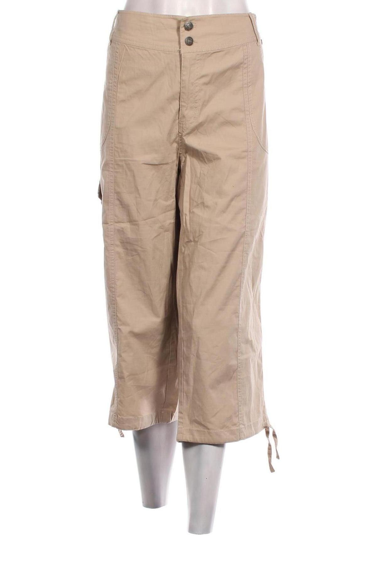 Damenhose Sheego, Größe 3XL, Farbe Beige, Preis 28,79 €