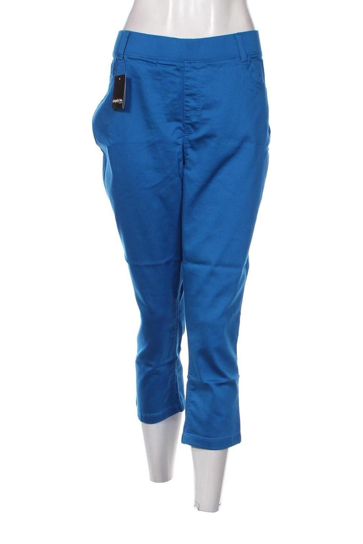 Pantaloni de femei Simply Be, Mărime XXL, Culoare Albastru, Preț 98,99 Lei