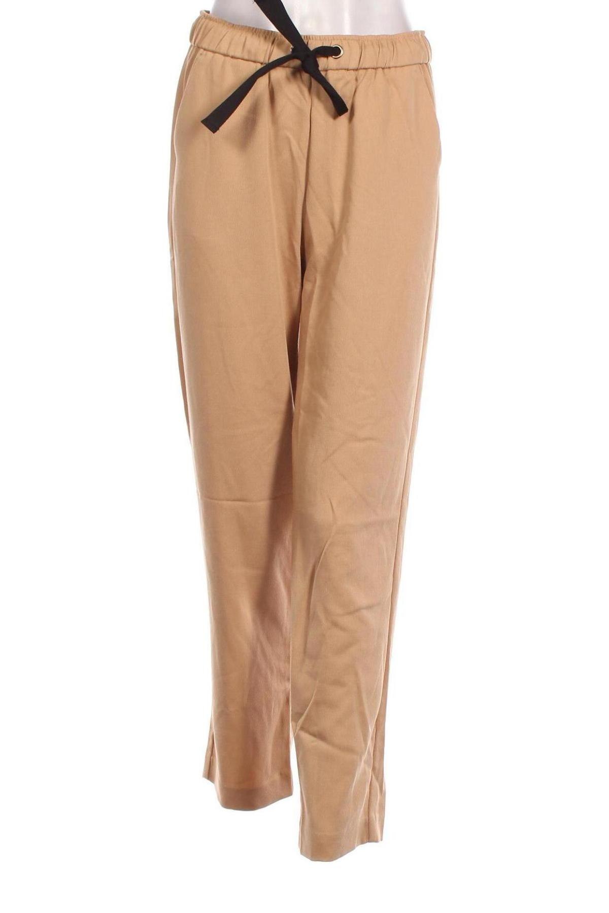 Pantaloni de femei Sisley, Mărime S, Culoare Bej, Preț 133,99 Lei