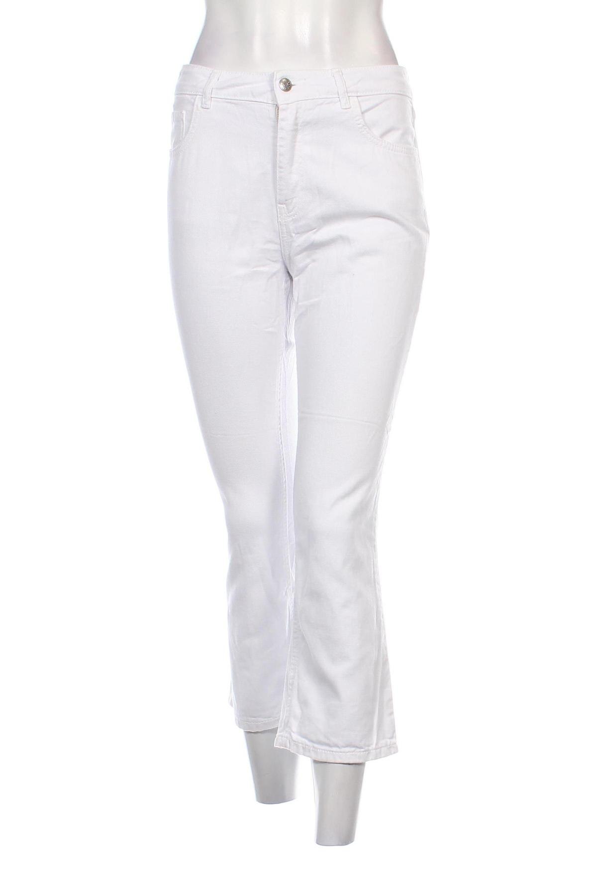 Pantaloni de femei Sisley, Mărime S, Culoare Alb, Preț 26,99 Lei