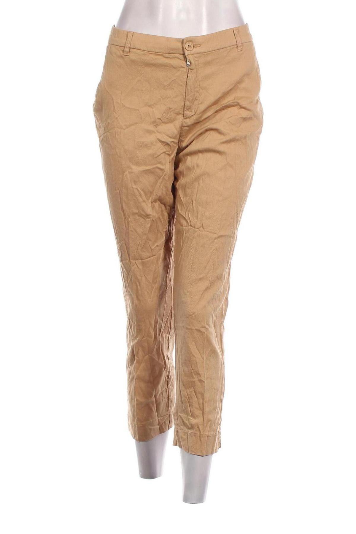 Pantaloni de femei United Colors Of Benetton, Mărime XL, Culoare Bej, Preț 134,99 Lei