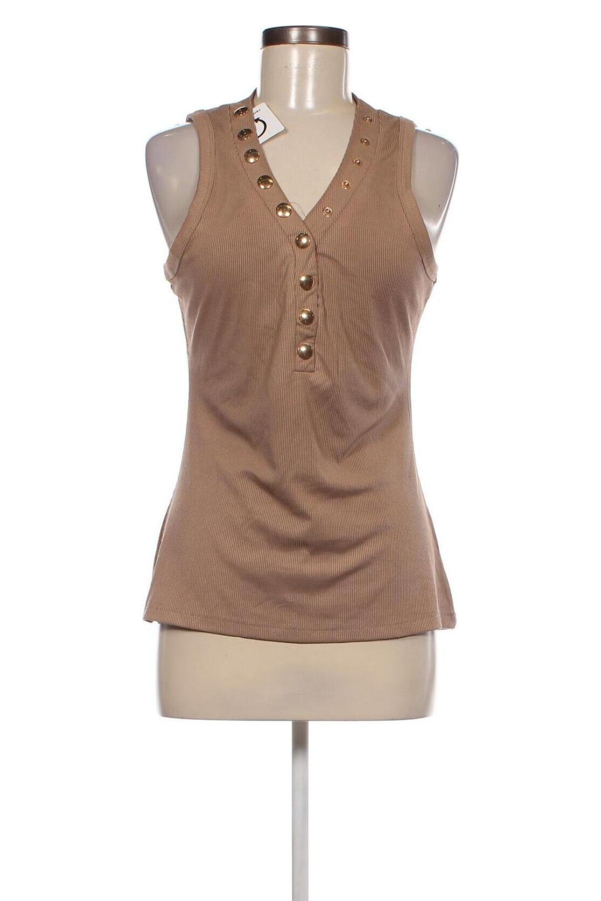 Damentop, Größe M, Farbe Beige, Preis € 3,99