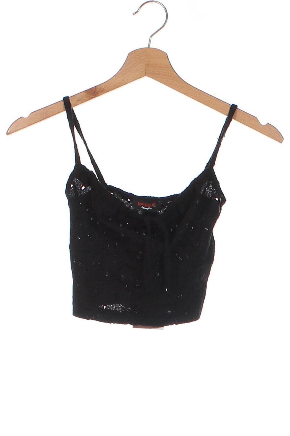 Damentop Jennyfer, Größe XXS, Farbe Schwarz, Preis € 5,49