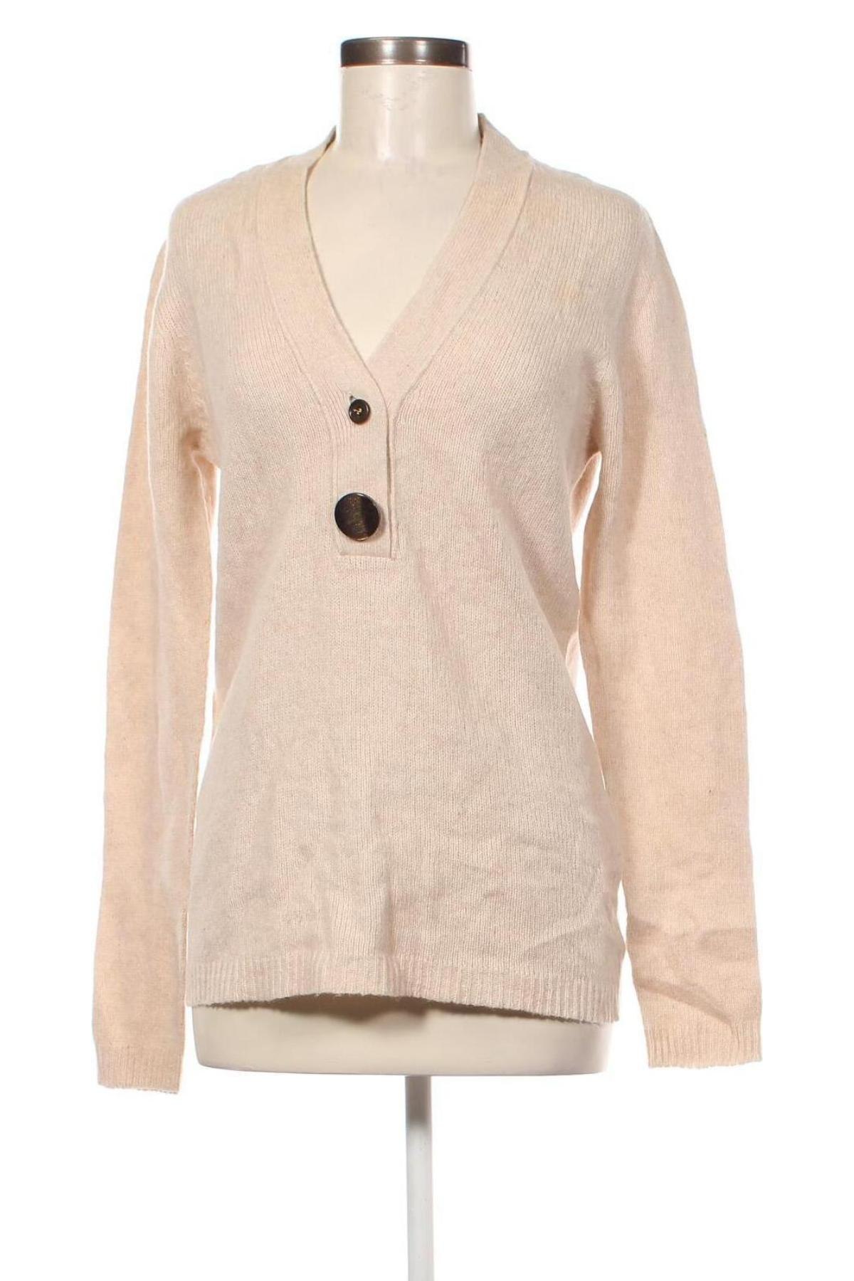 Damenpullover, Größe L, Farbe Beige, Preis 8,49 €