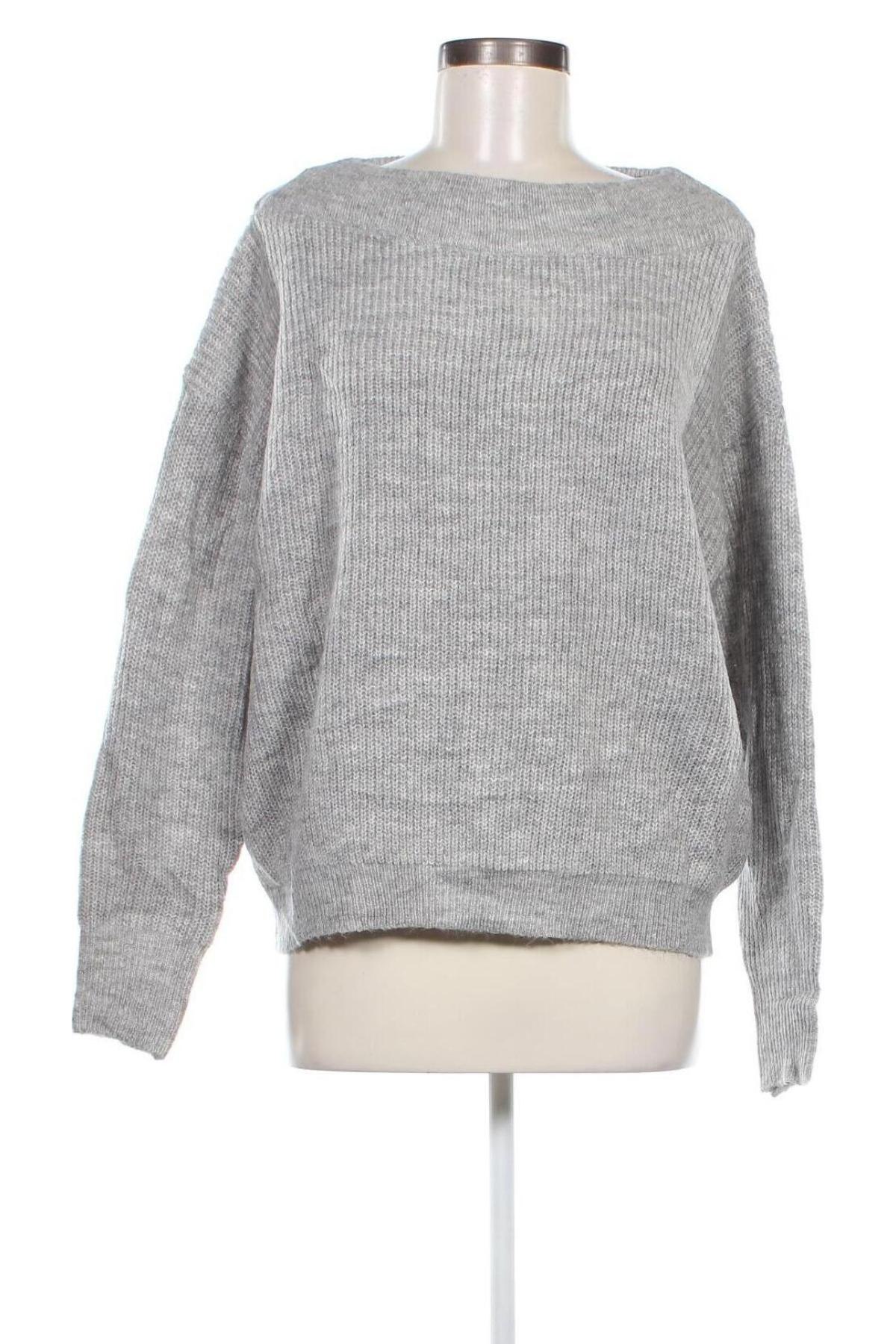 Damenpullover, Größe L, Farbe Grau, Preis 8,49 €